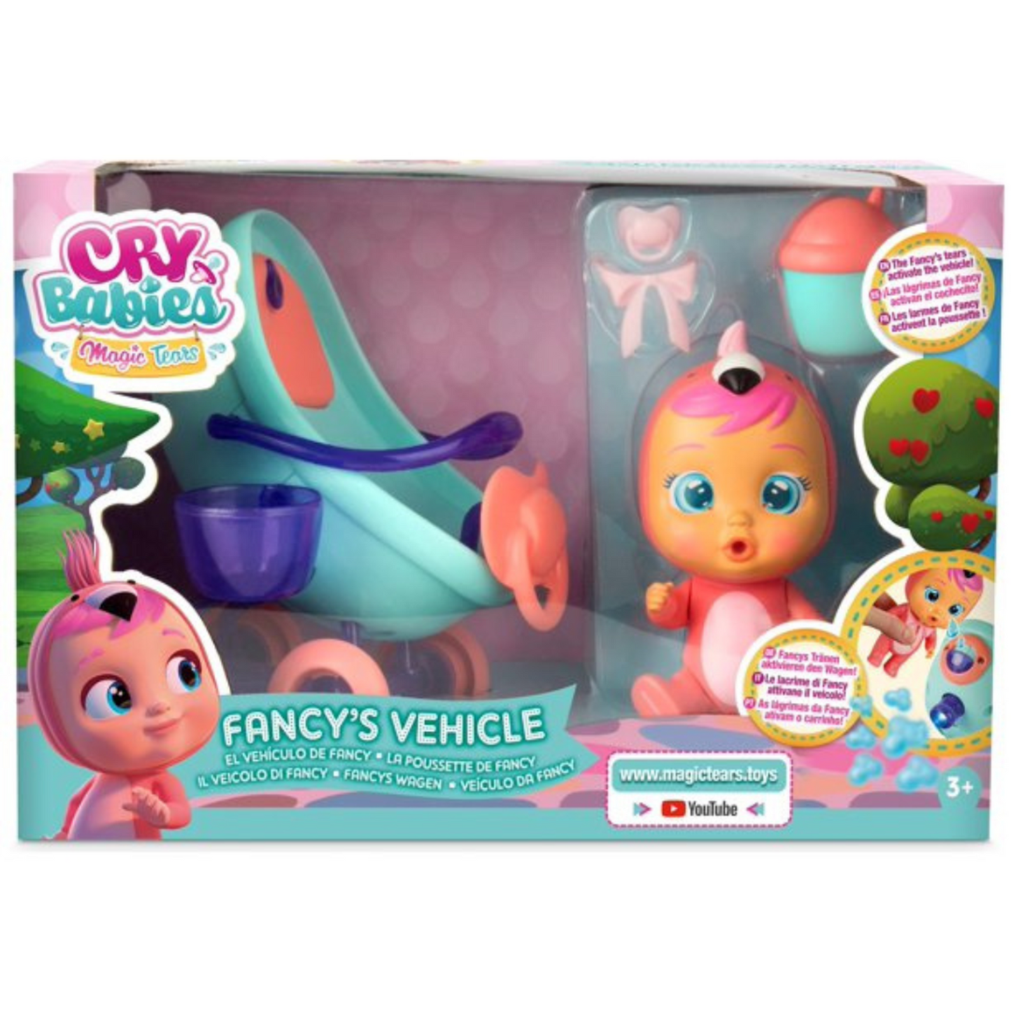 Bebés Llorones Lágrimas Mágicas Fancy's vehicle