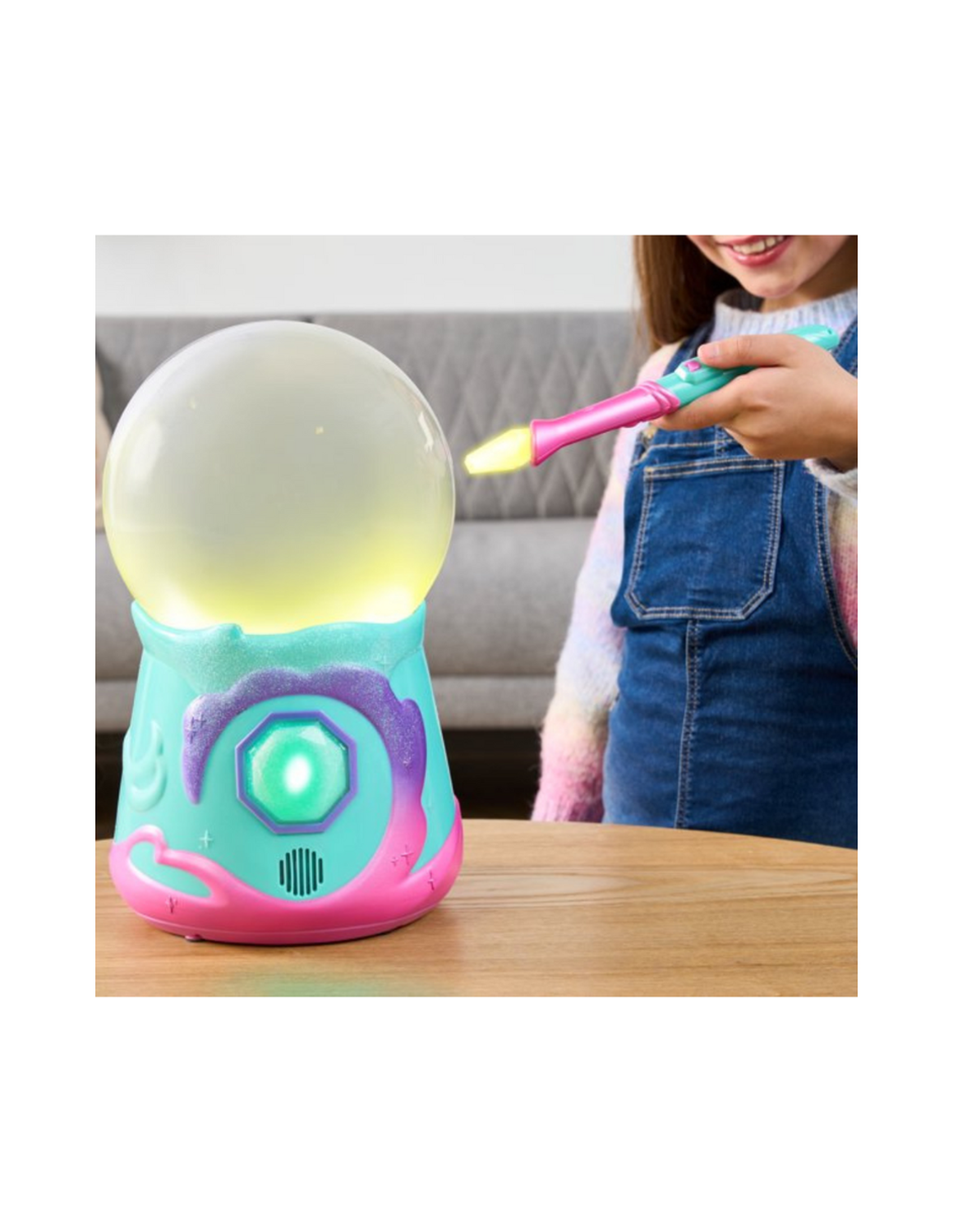Juguete novedoso Magic Mixies Sparkle Magic Crystal Ball (Bola de cristal)