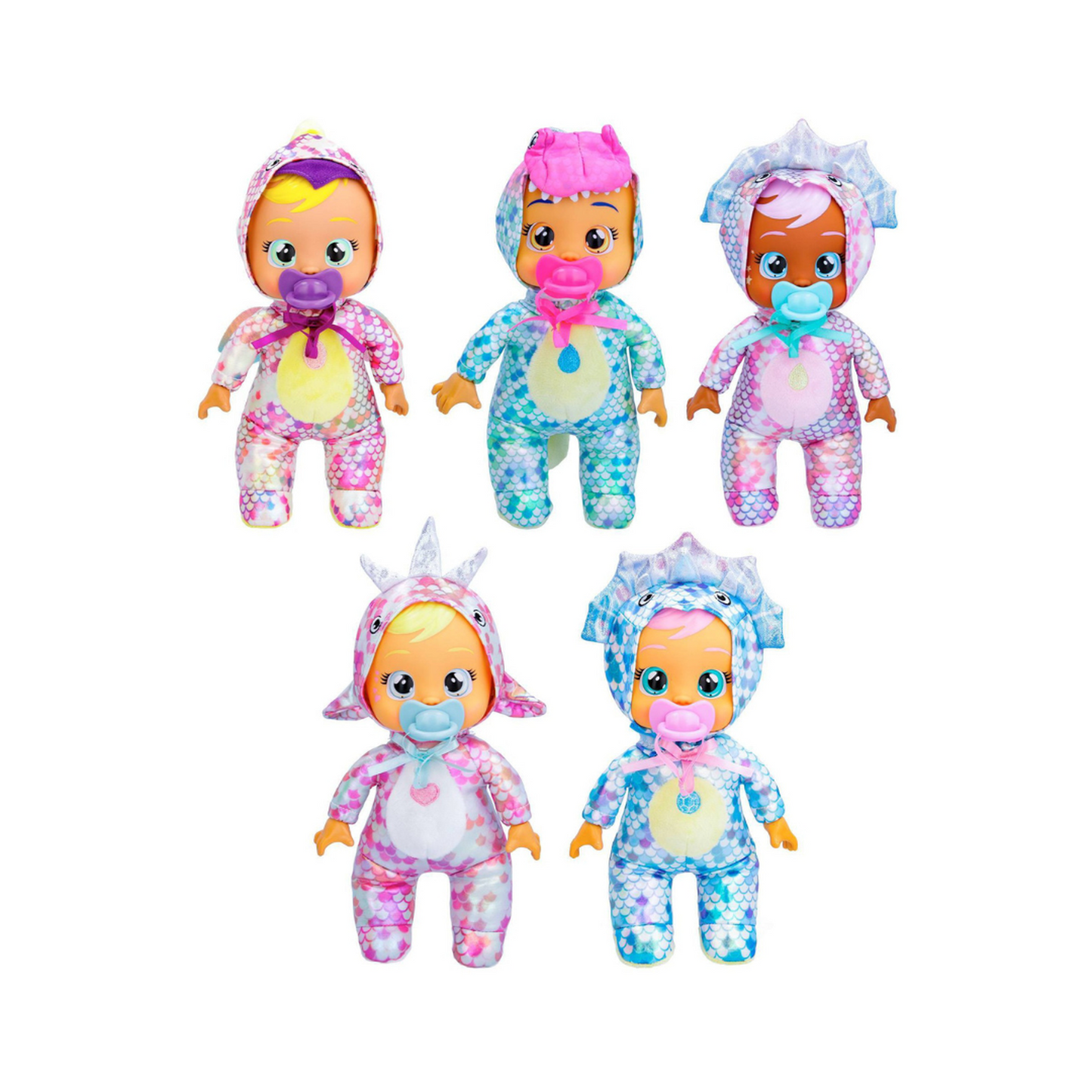 Bebés Llorones Tiny Cuddles Dinos Mia