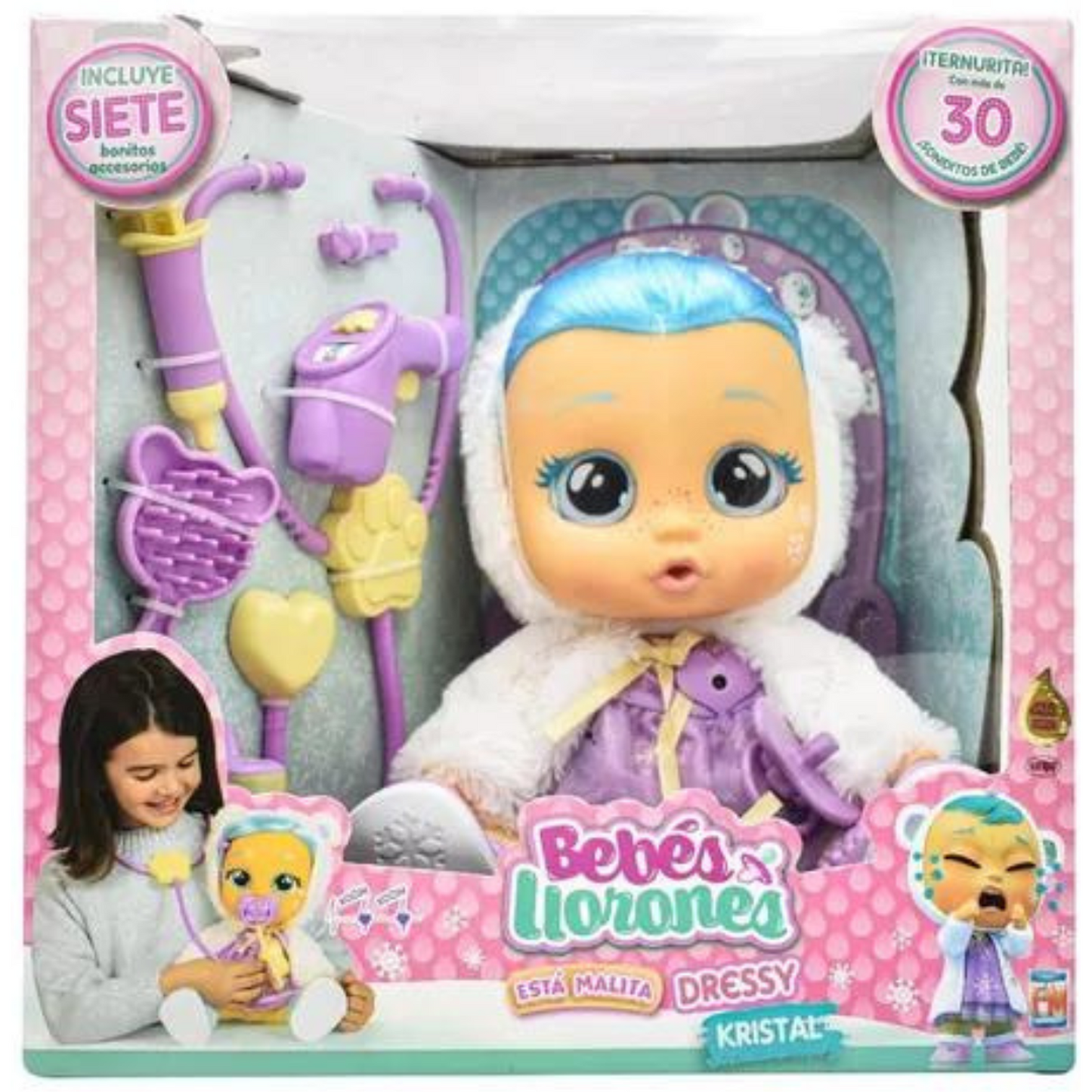 Bebés Llorones Esta Malita Dressy Kristal