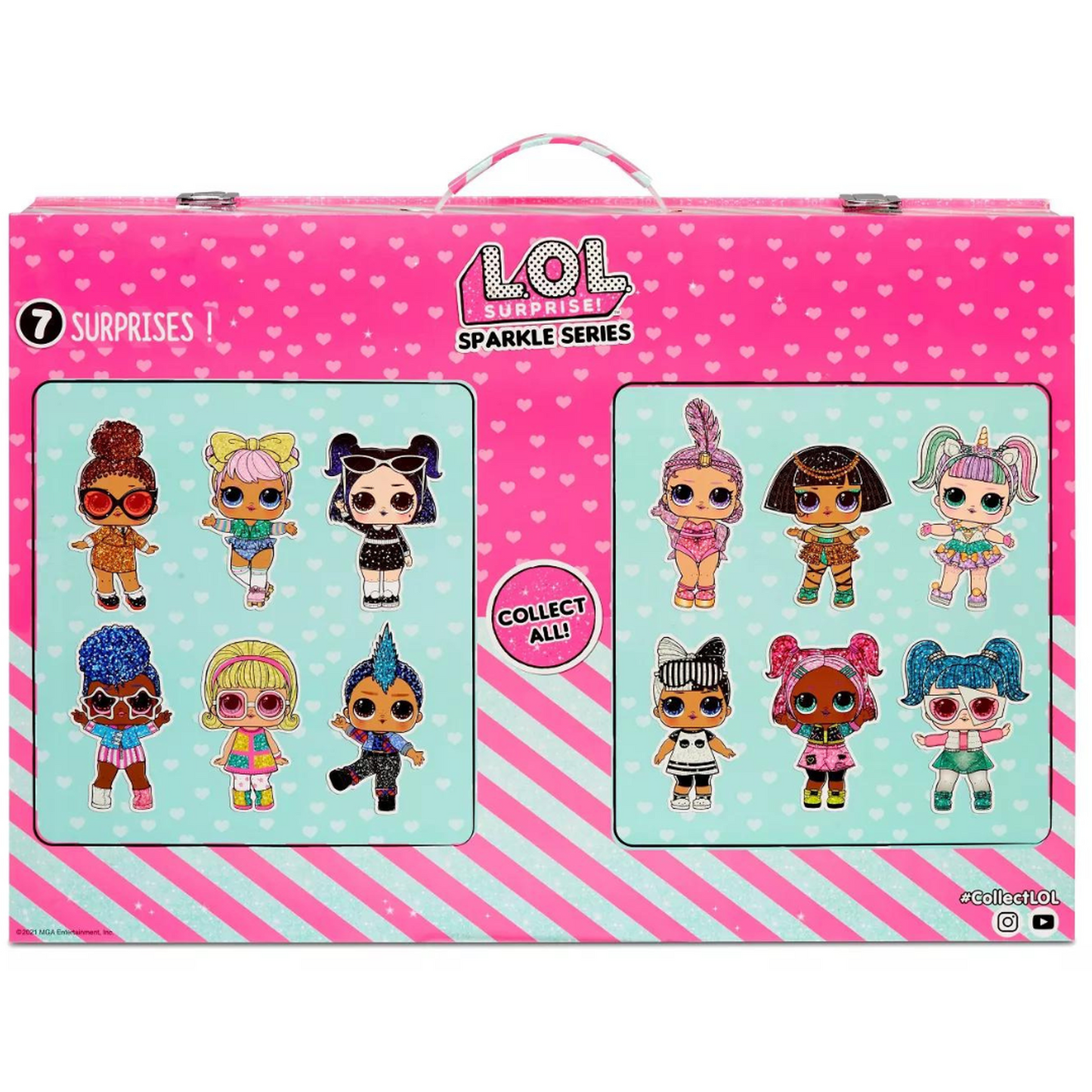 L.O.L. Surprise! Sparkle Series 12pk Suitcase