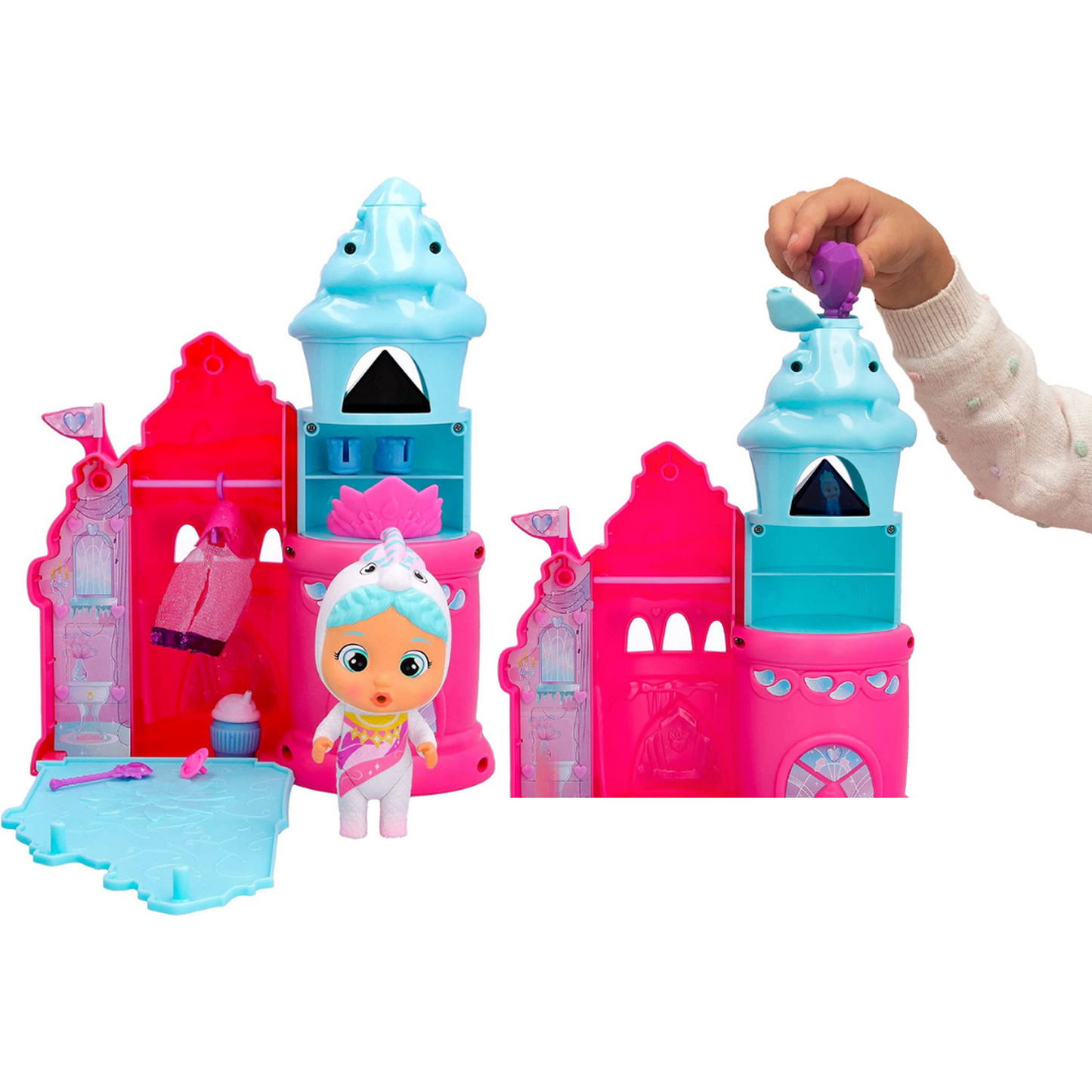 Bebés Llorones Lágrimas Mágicas Icy World Elodie's Crystal Castle