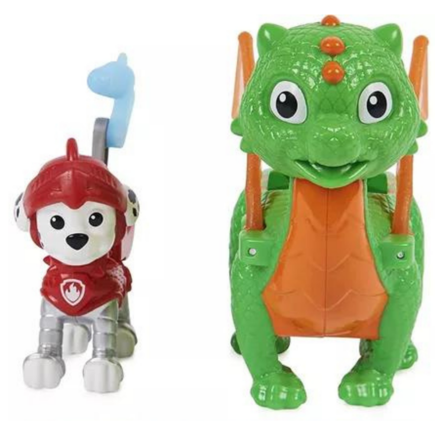 Paw Patrol Rescue Knights Marshall y su dragón Jade