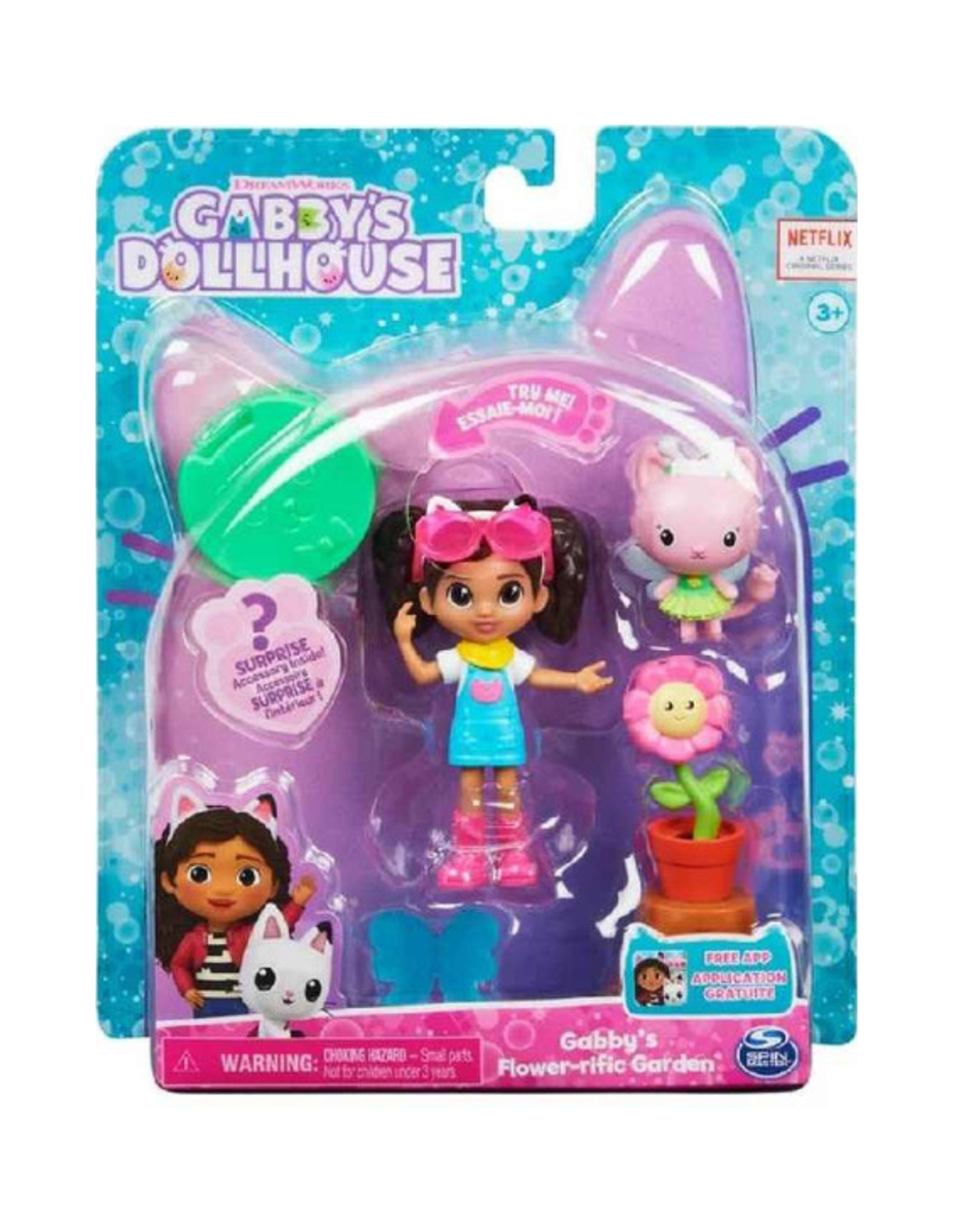 La Casa de Muñecas de Gabby - Jardín Plastástico de Gabby