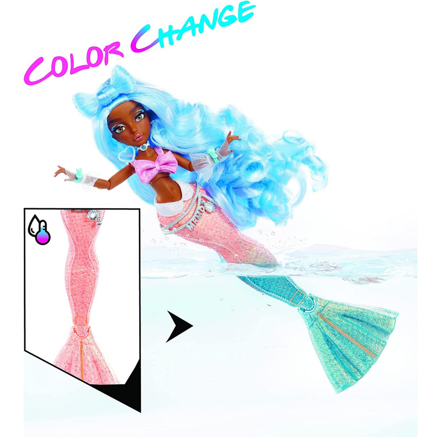 Mermaze Mermaidz Color Change Shellnelle