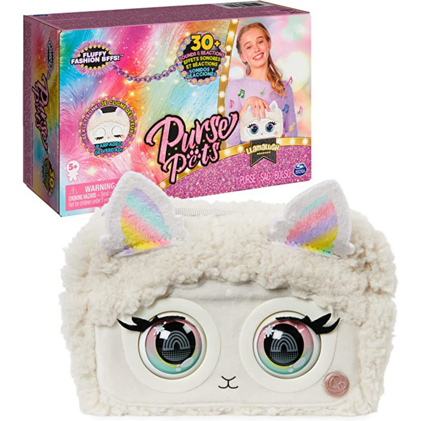 Purse Pets Llamalush