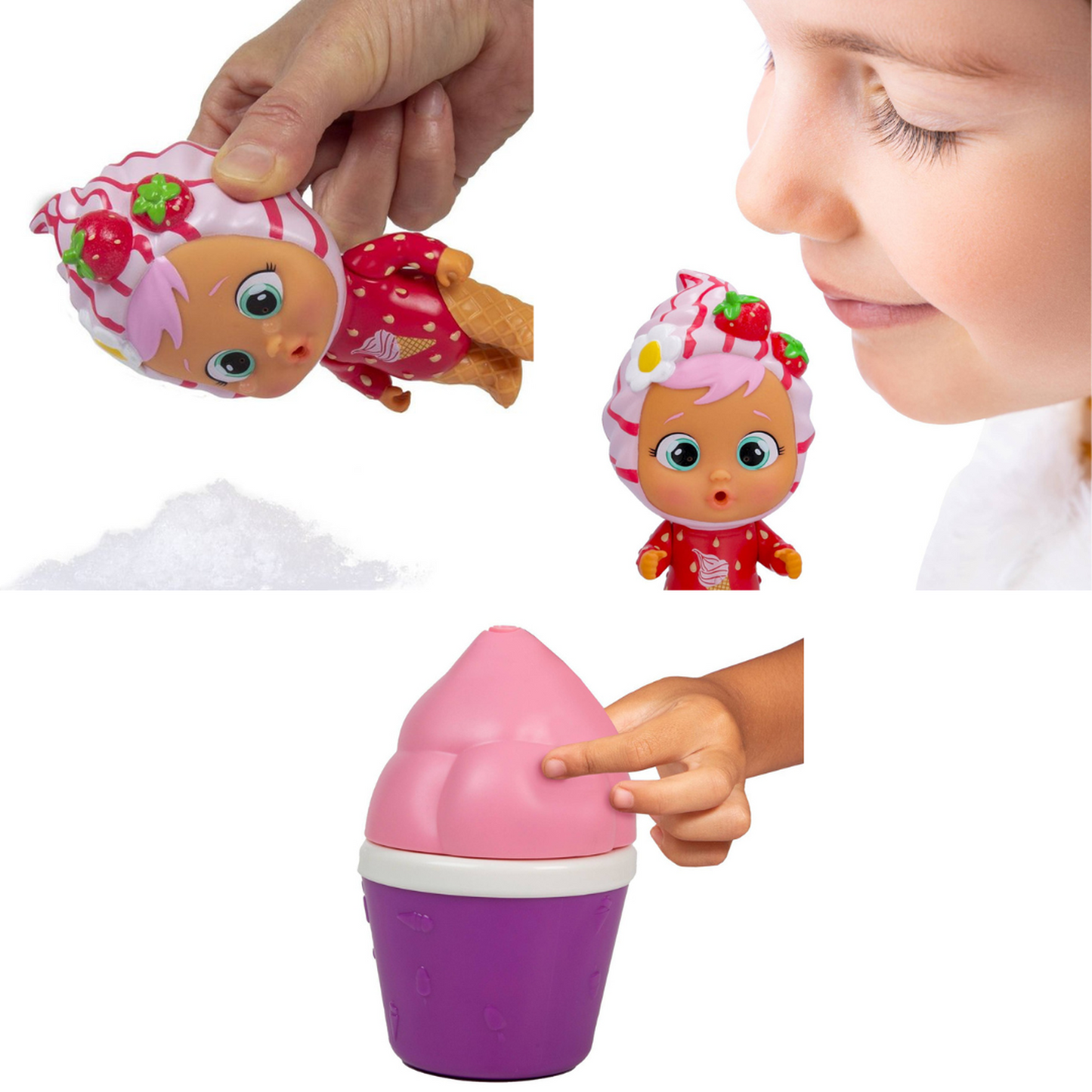 Bebés LLorones Lágrimas Mágicas Icy World Frozen Frutti