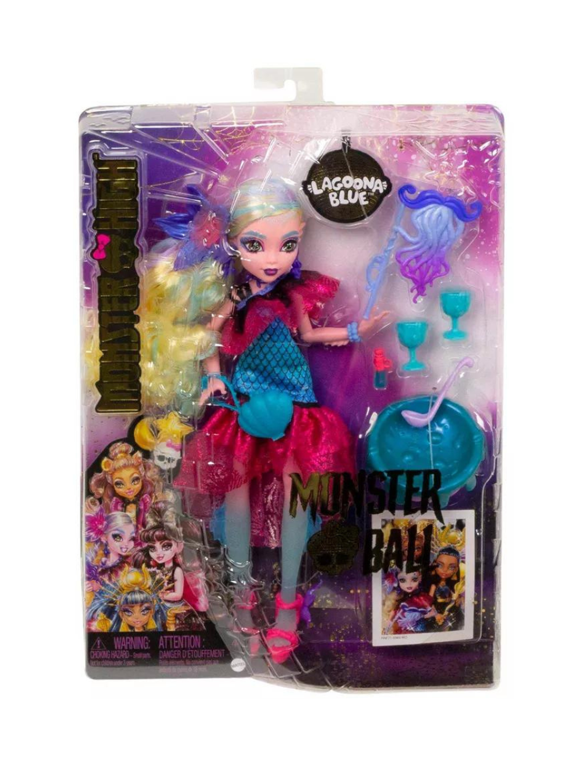 Monster High Lagoona Blue Fashion in Monster Ball Party Dress