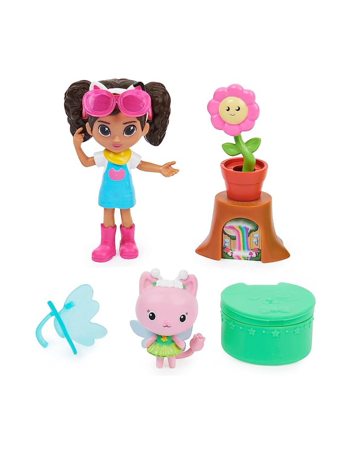 La Casa de Muñecas de Gabby - Jardín Plastástico de Gabby