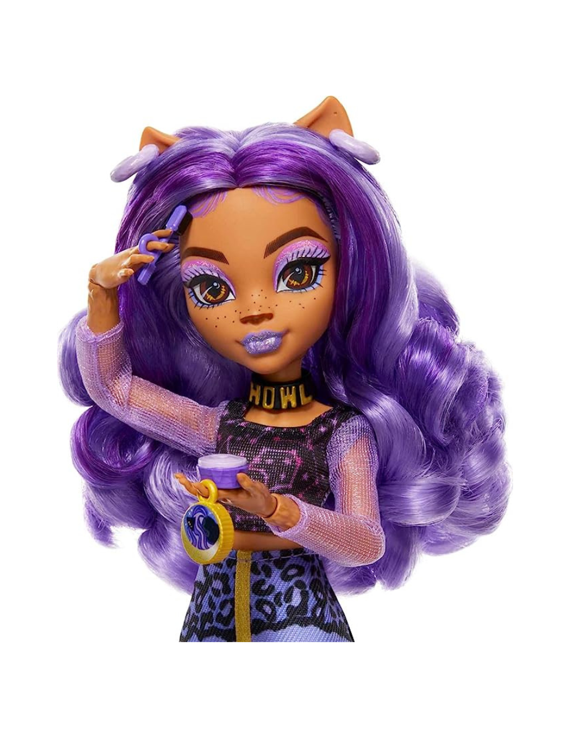 Monster High Skulltimates Secrets Fearidescent Clawdeen Wolf