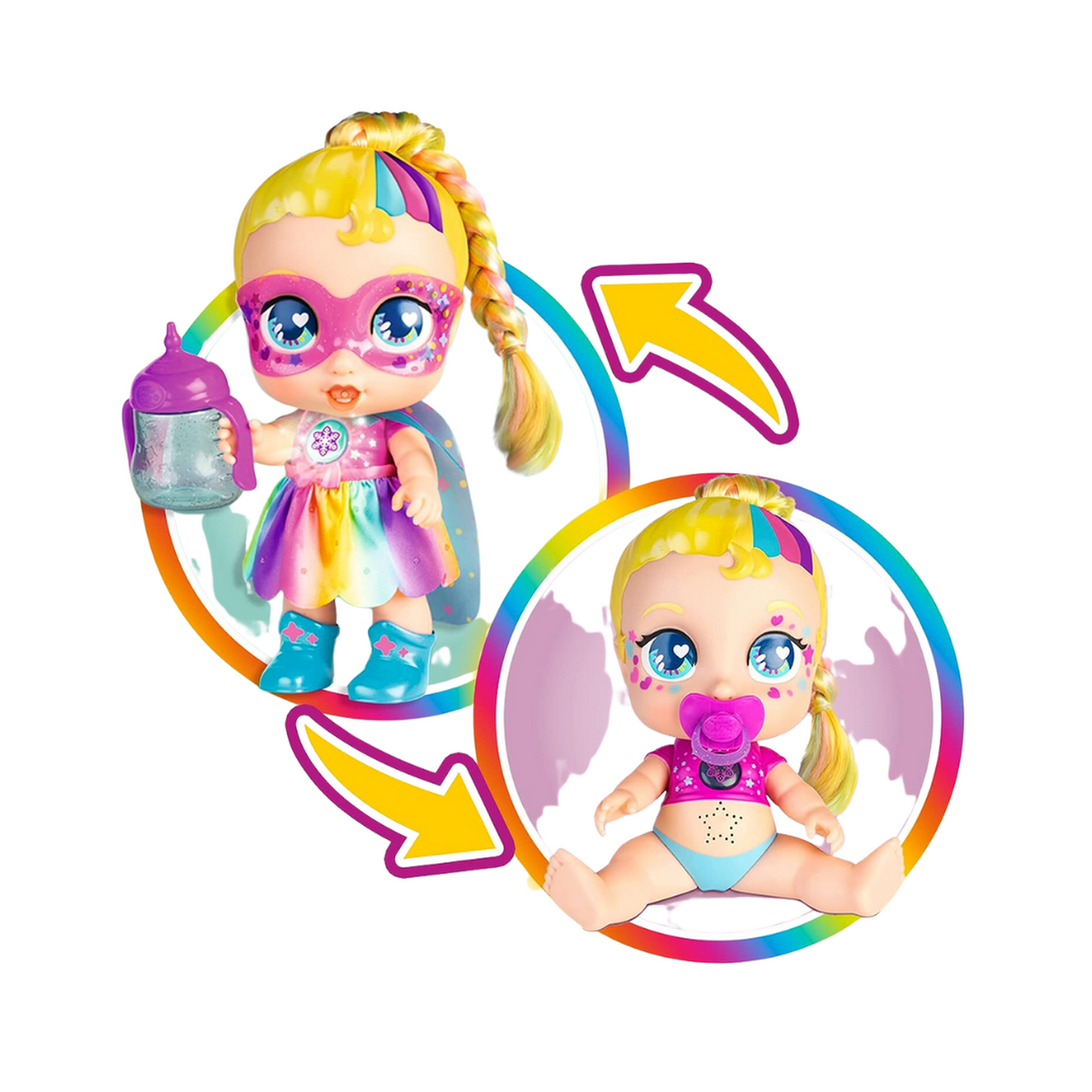 Super Cute Regi Rainbow Party