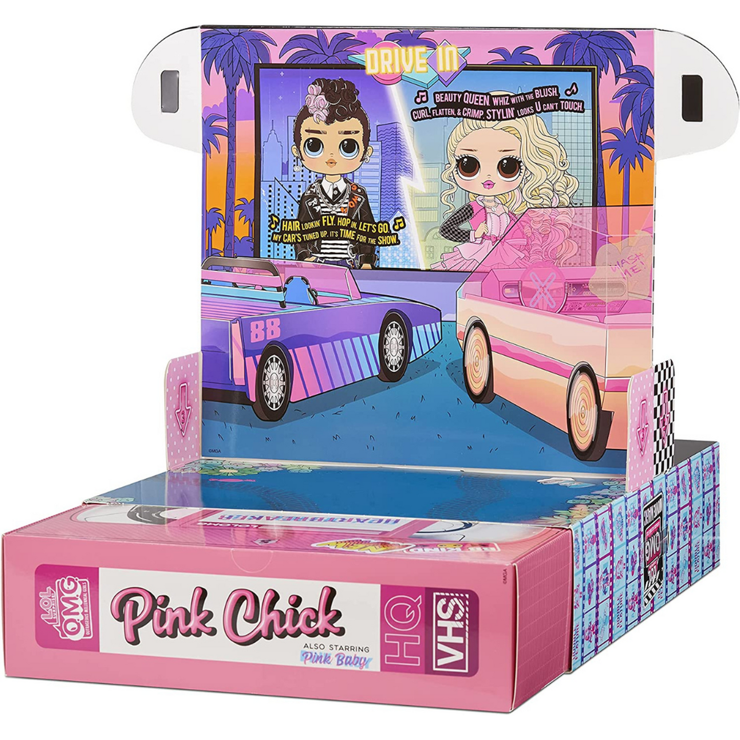 L.O.L. Surprise! O.M.G. Movie Magic Tough Dude & Pink Chick