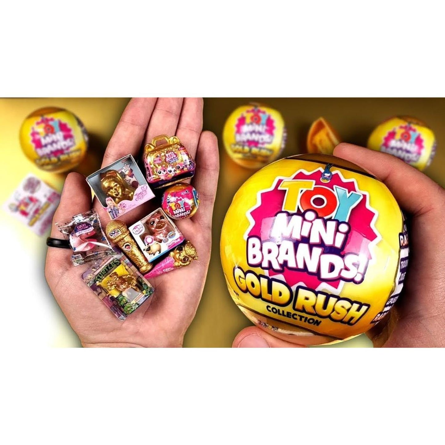 Toy Mini Brands Gold Rush Limited Edition