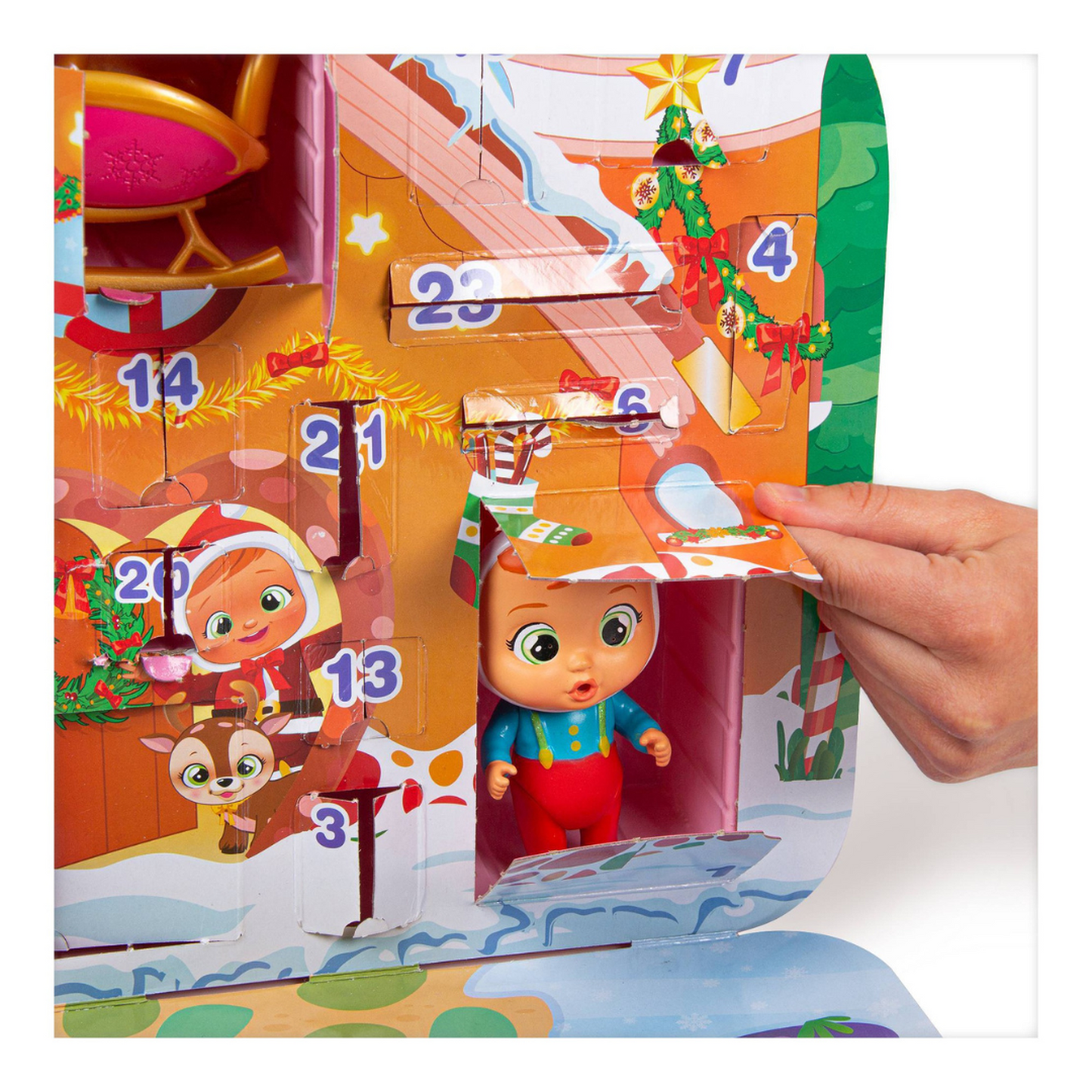 Bebés Llorones Lágrimas Mágicas Claus Advent Calendar