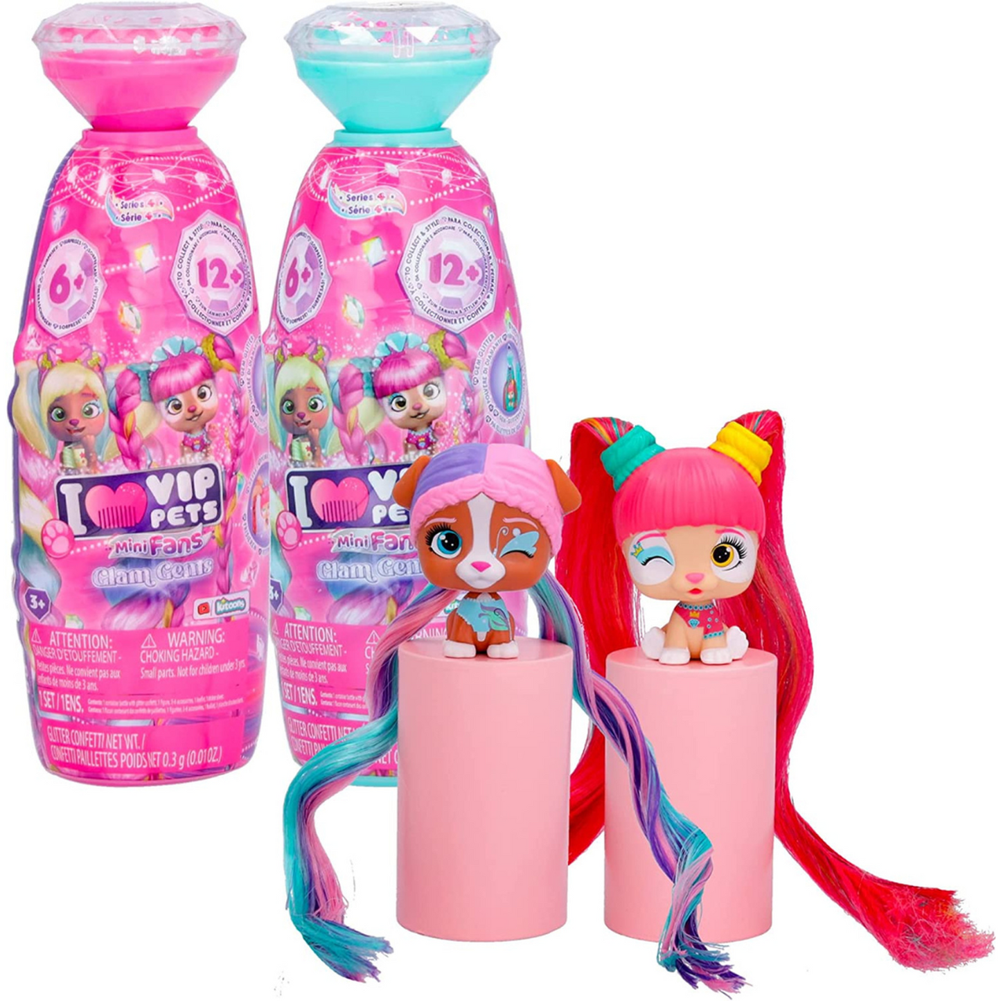VIP Pets Mini Fans Glam Gems
