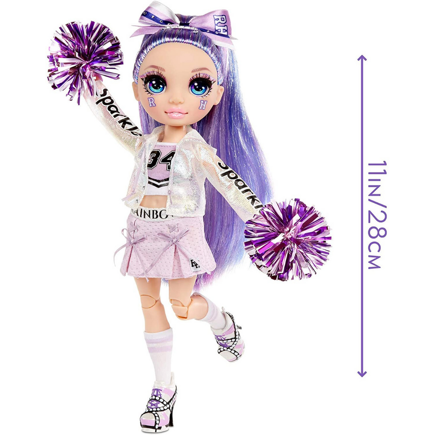Rainbow High Cheer Violet Willow