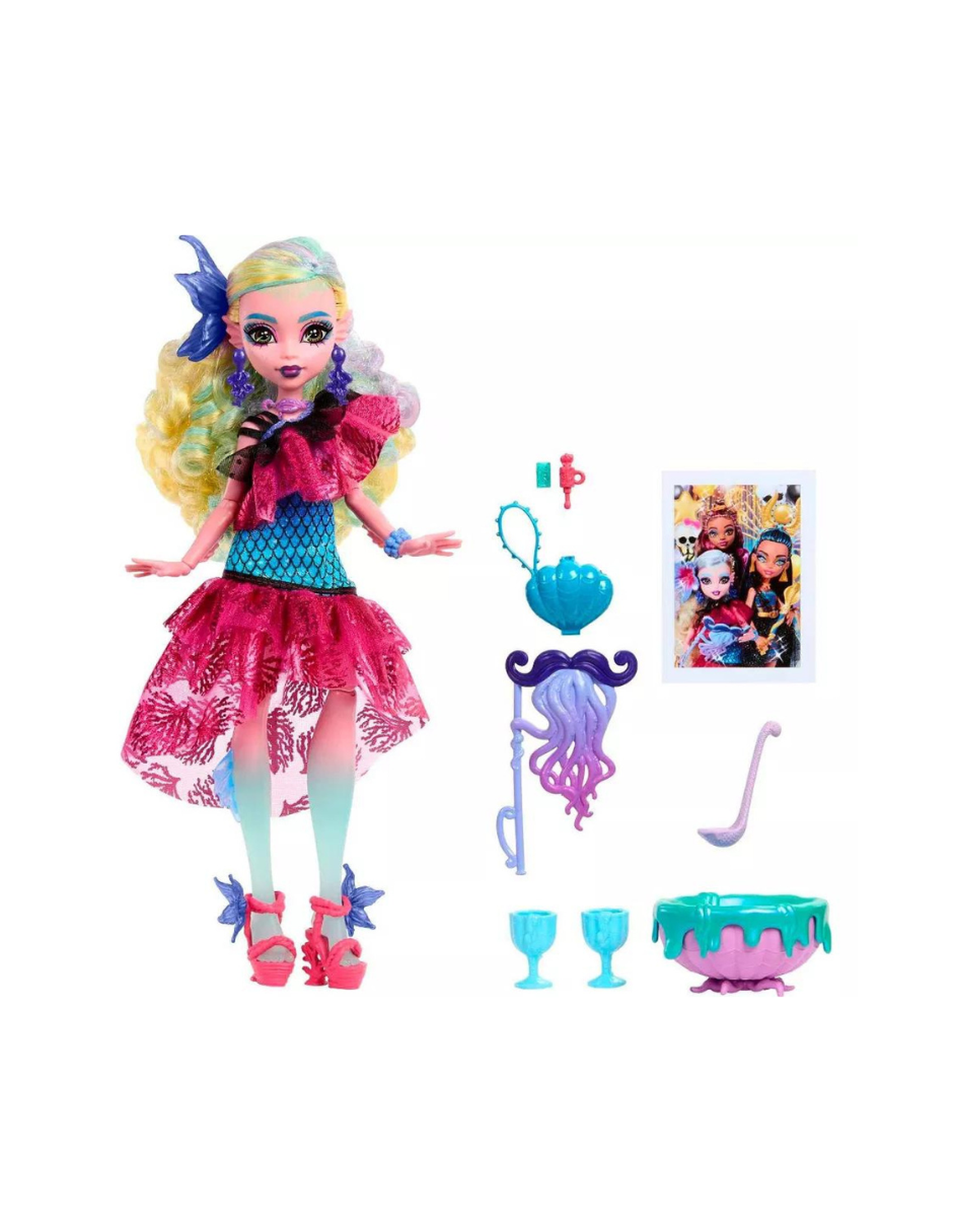 Monster High Lagoona Blue Fashion in Monster Ball Party Dress