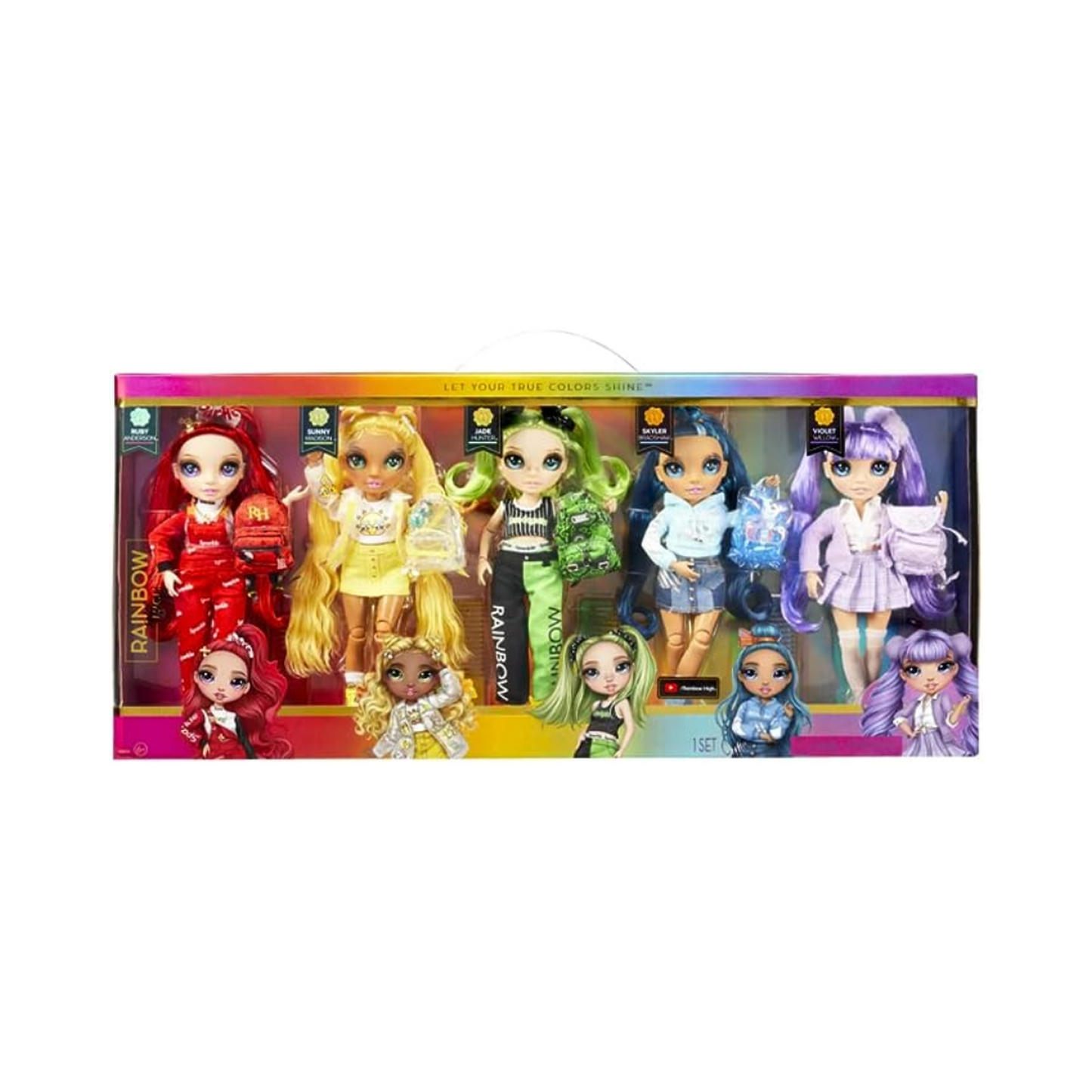 Rainbow High 5 pack