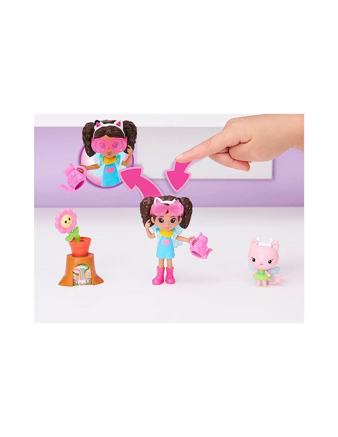 La Casa de Muñecas de Gabby - Jardín Plastástico de Gabby