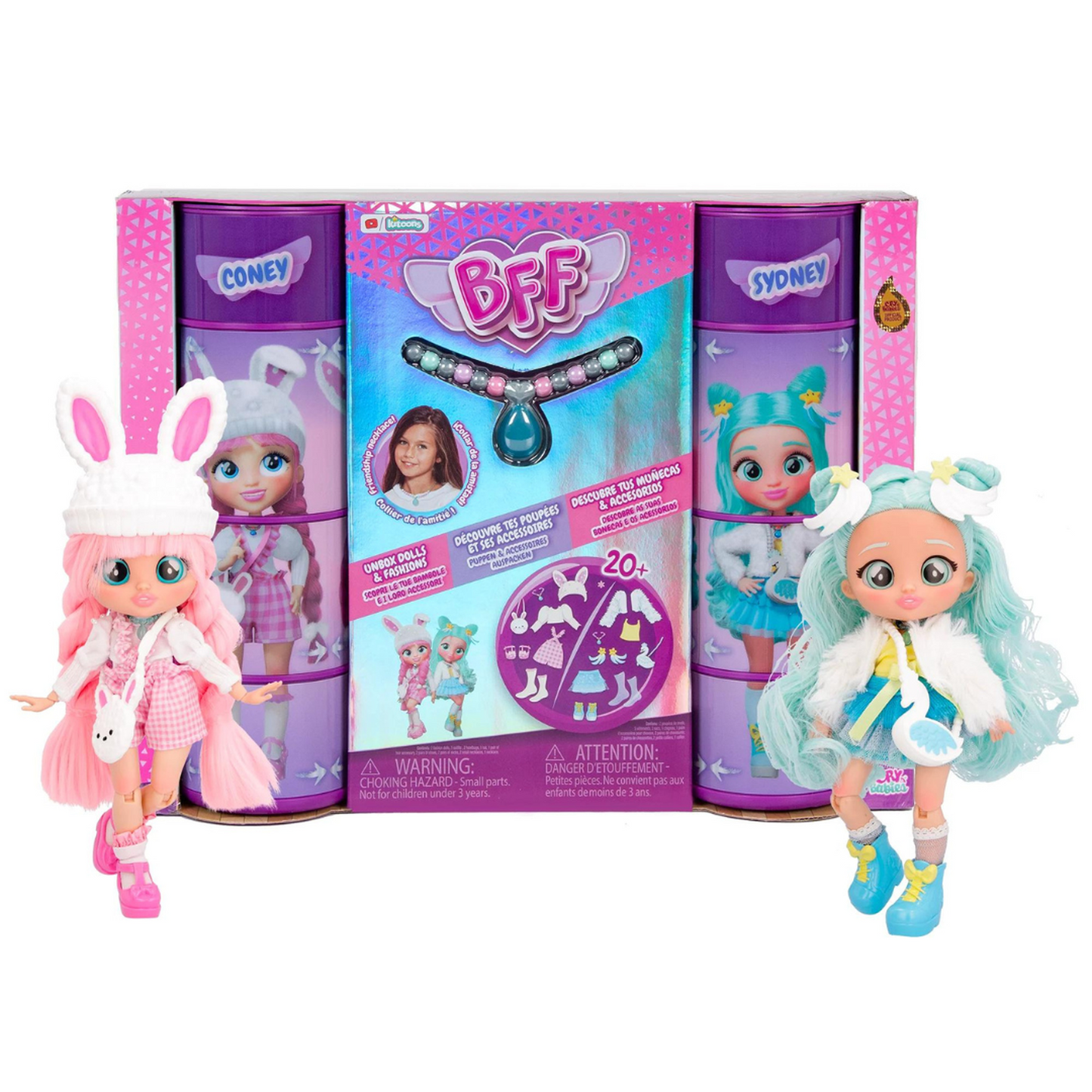 Bebés LLorones 2 Pack Coney - Sydney BFF