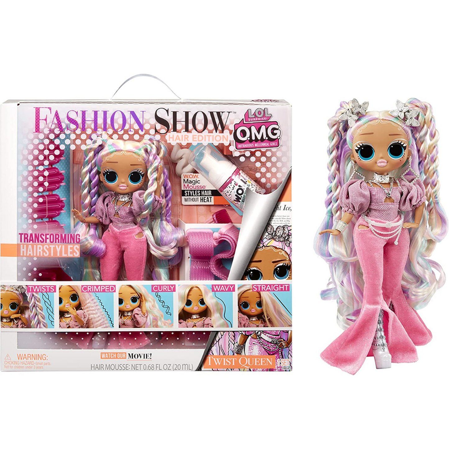 L.O.L. Surprise! O.M.G. Fashion Show Hair Edition Twist Queen