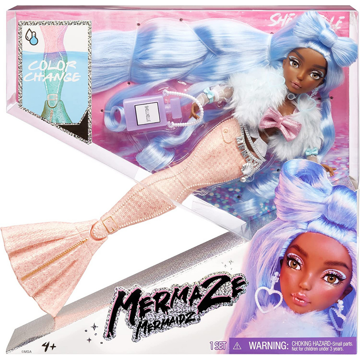 Mermaze Mermaidz Color Change Shellnelle