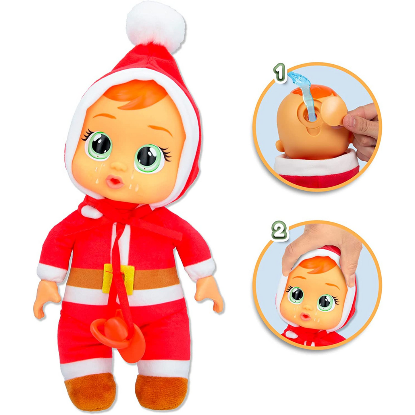 Bebés Llorones Tiny Cuddles Santa