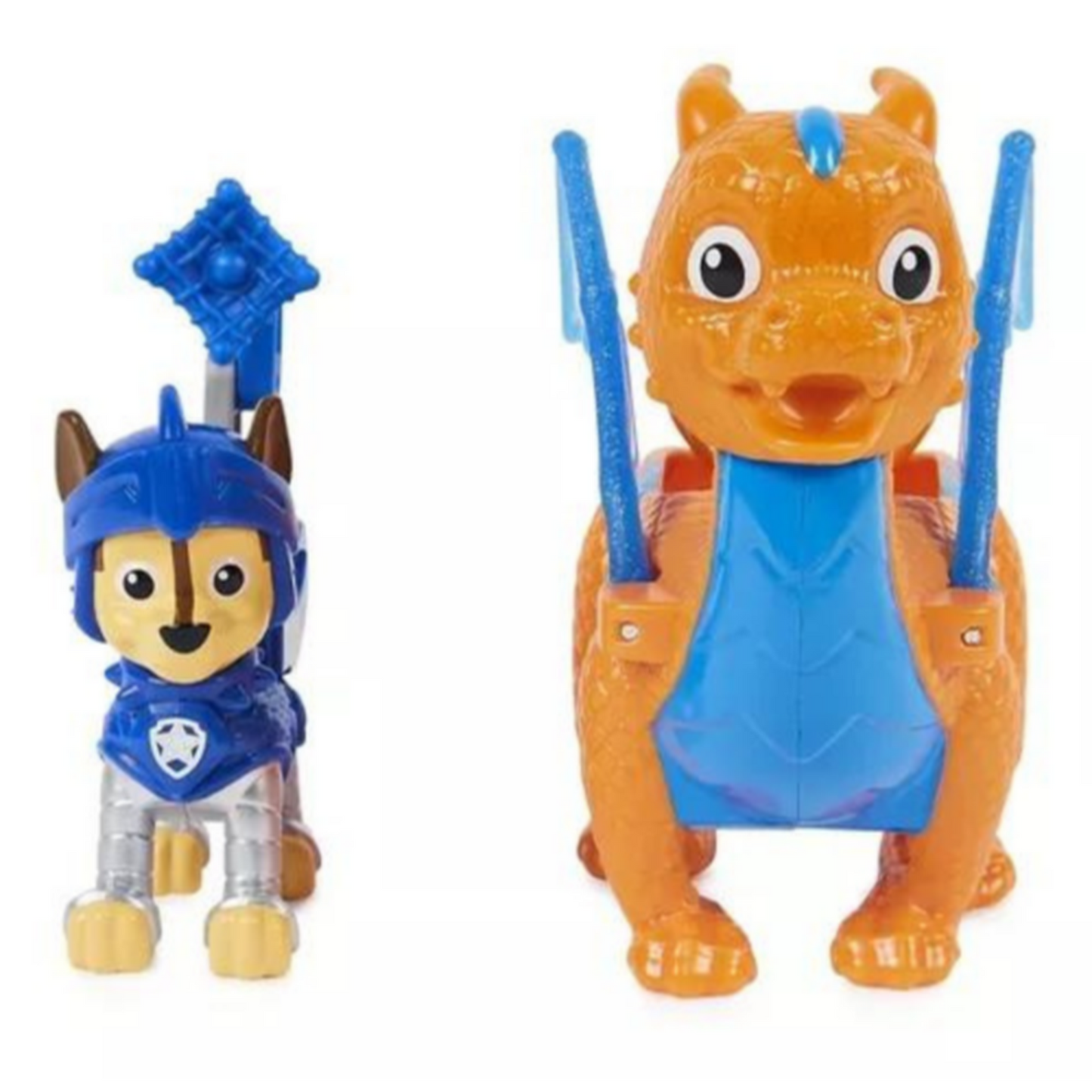 Paw Patrol Rescue Knights Chase y su dragón Draco