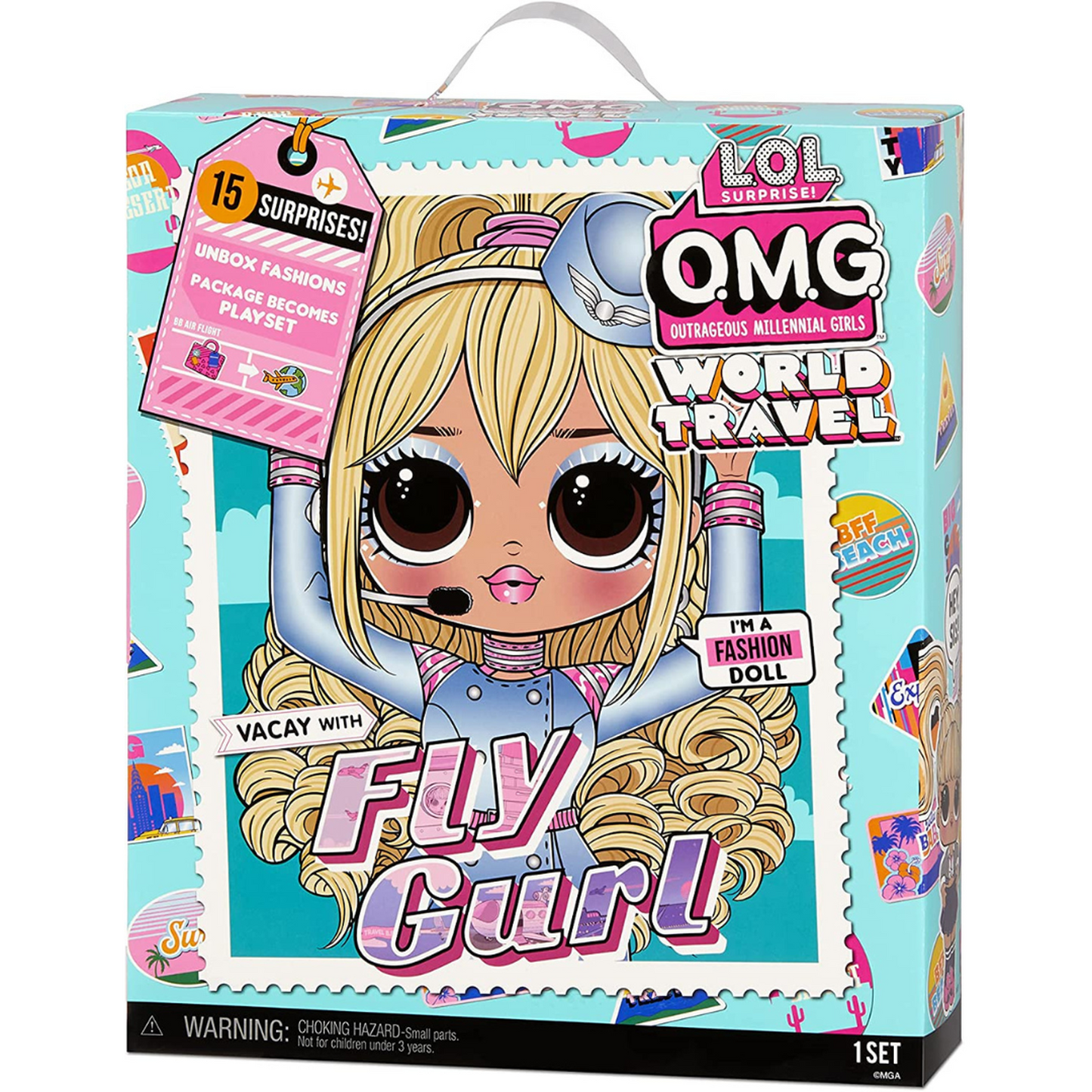 L.O.L. Surprise O.M.G. World Travel Fly Gurl