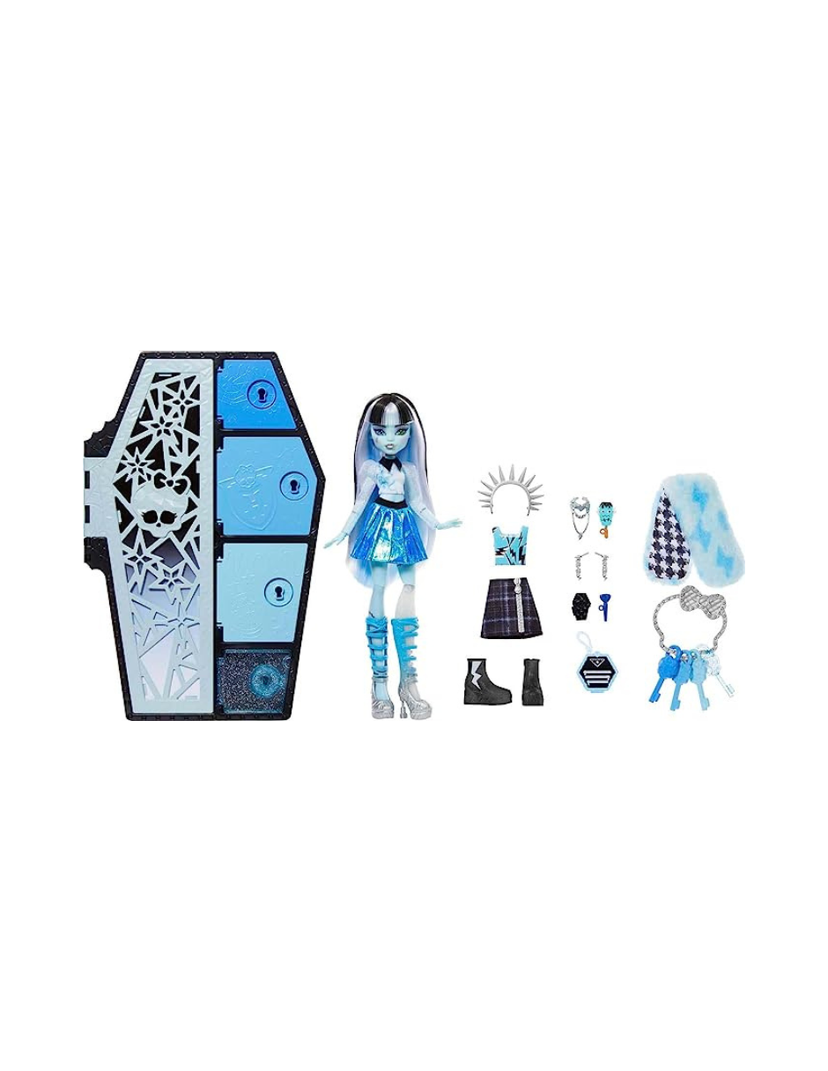 Monster High Skulltimates Secrets Fearidescent Frankie Stein