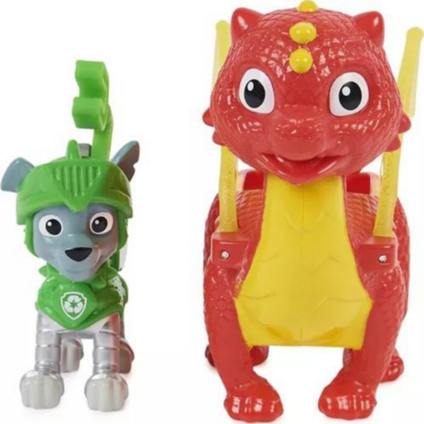 Paw Patrol Rescue Knights Rocky y su dragón Flame