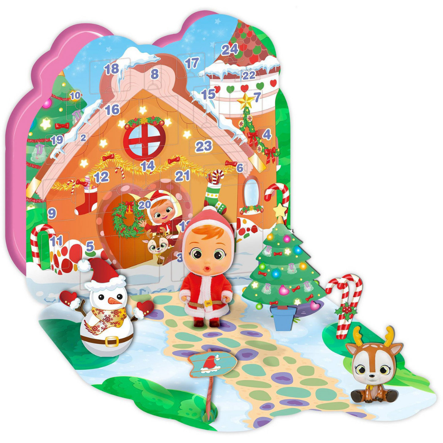Bebés Llorones Lágrimas Mágicas Claus Advent Calendar