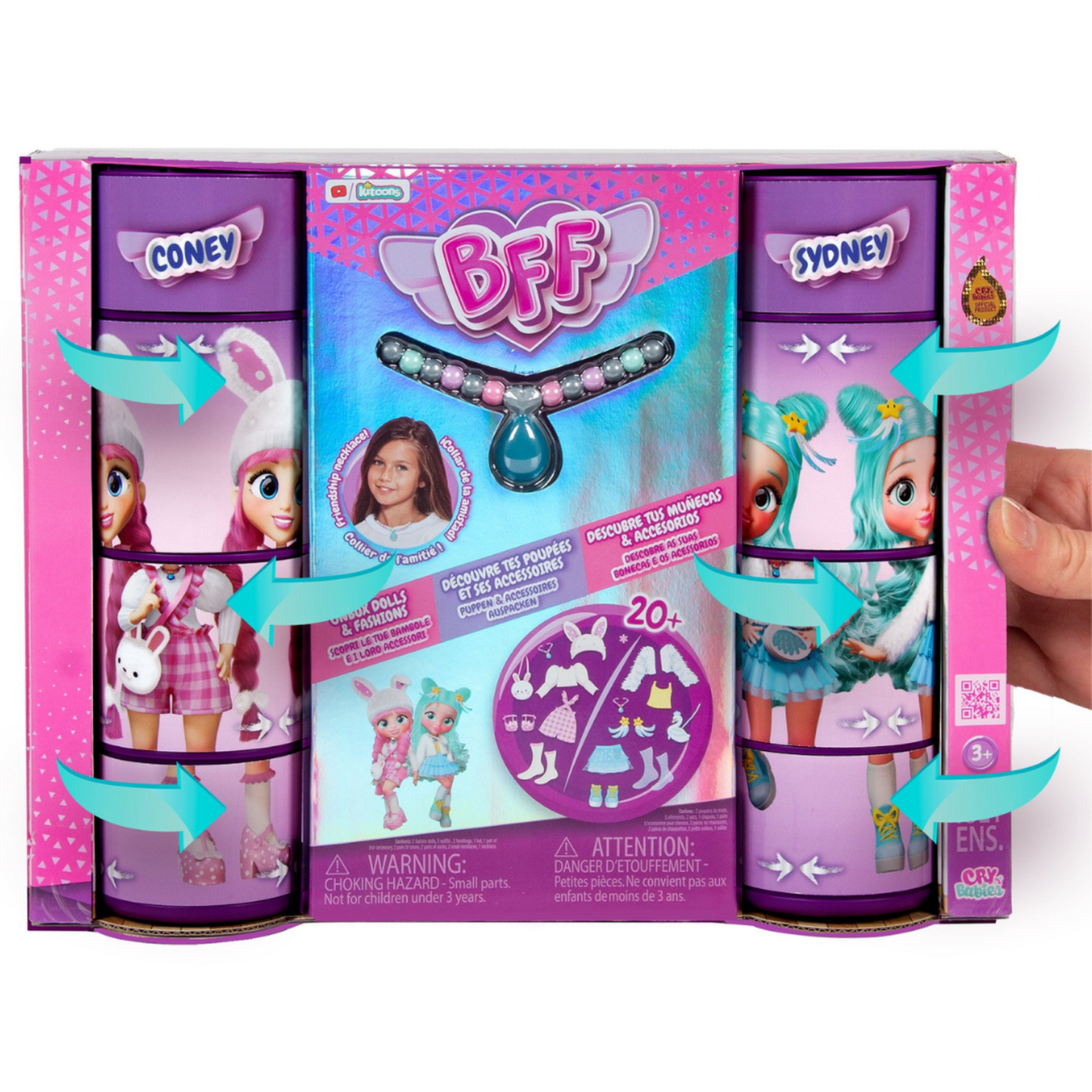 Bebés LLorones 2 Pack Coney - Sydney BFF