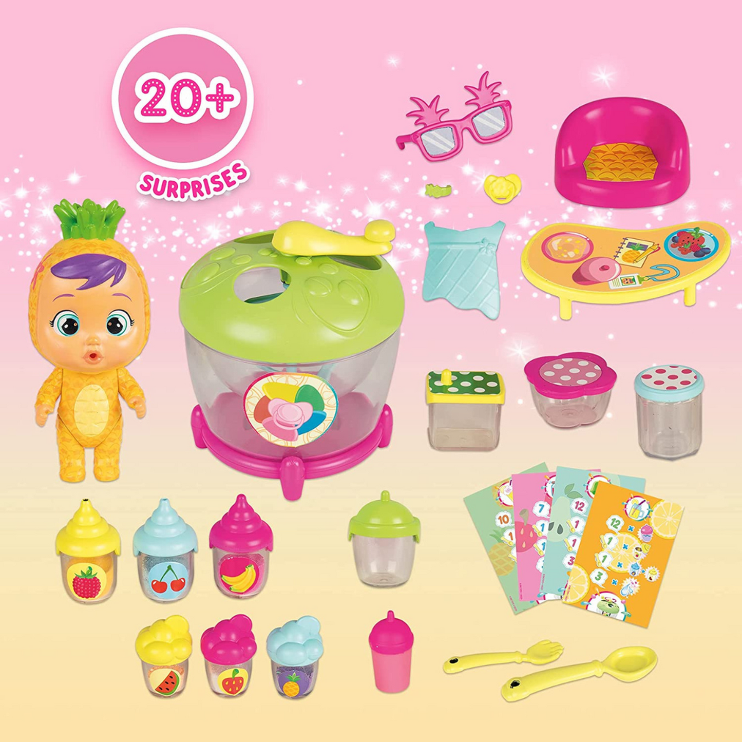 Bebés Llorones Lágrimas Mágicas Tutti Frutti Fabrica de Piña
