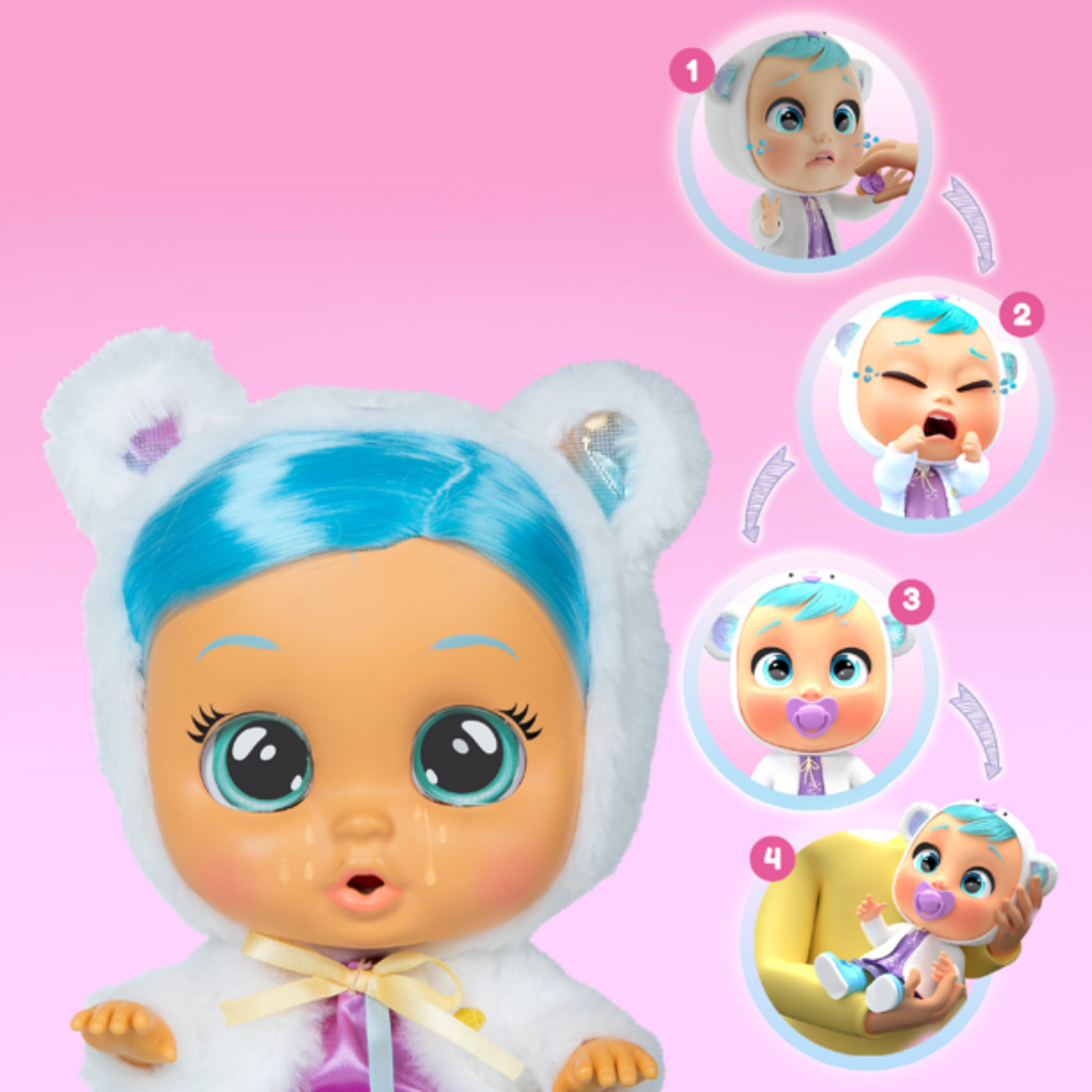 Bebés Llorones Dressy Kristal