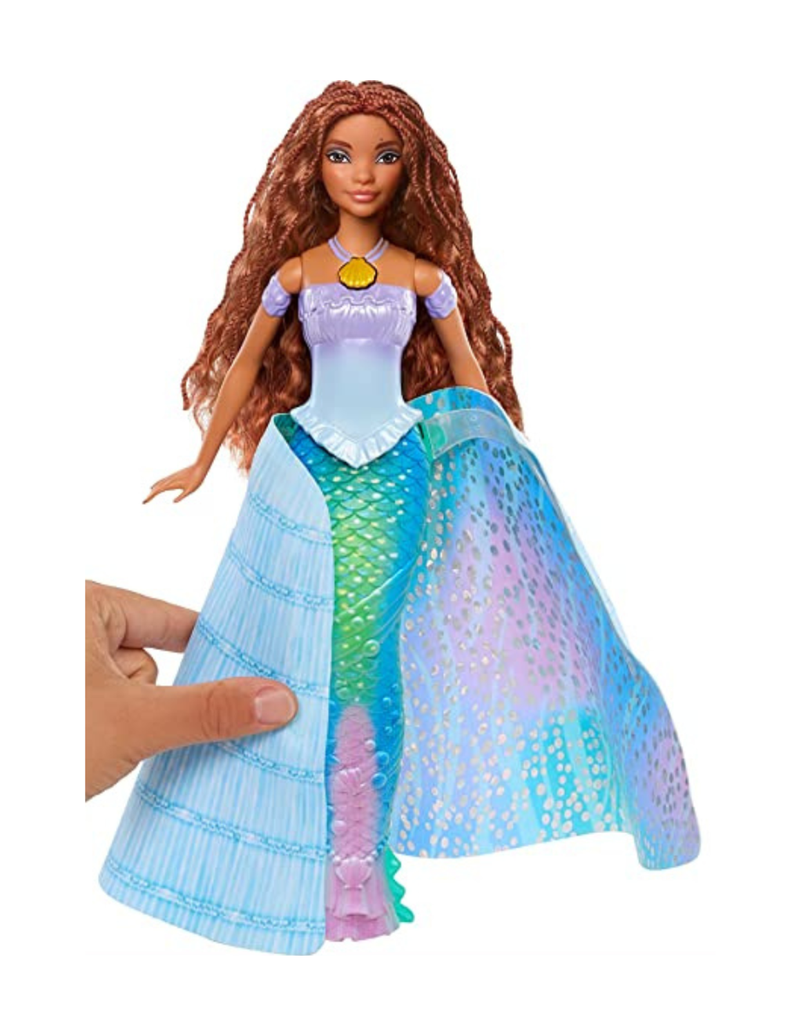 La Sirenita Muñeca Ariel Transformación Mágica