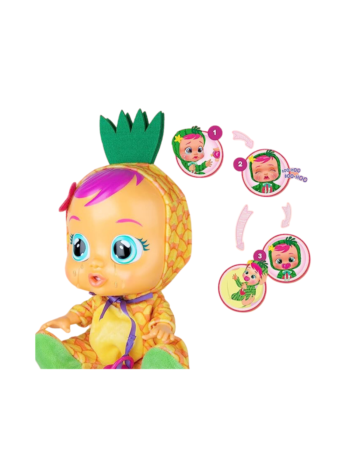 Bebés Llorones Tutti Frutti - Pia The Pineapple