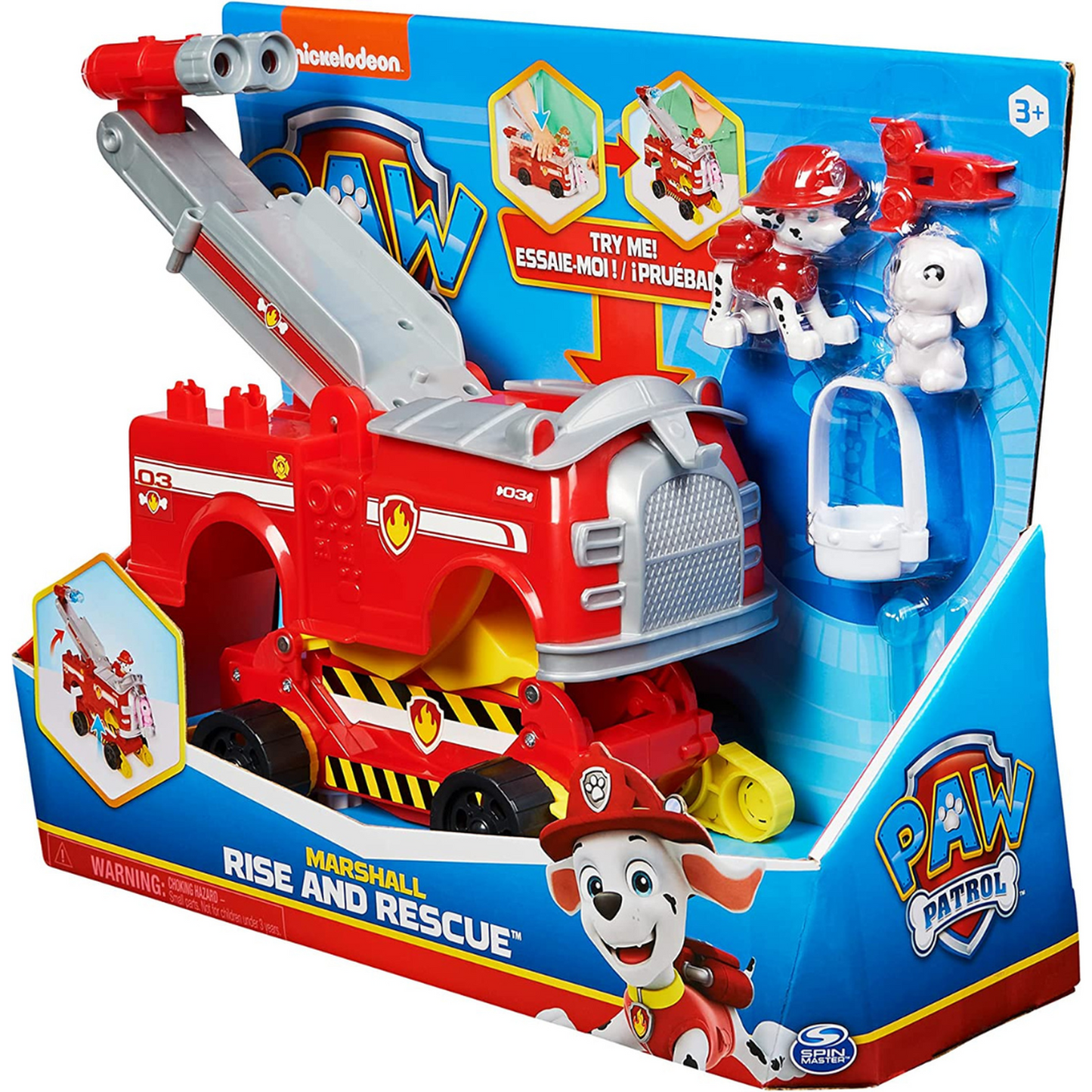 PAW Patrol: Rise and Rescue Transforming Car with Marshall