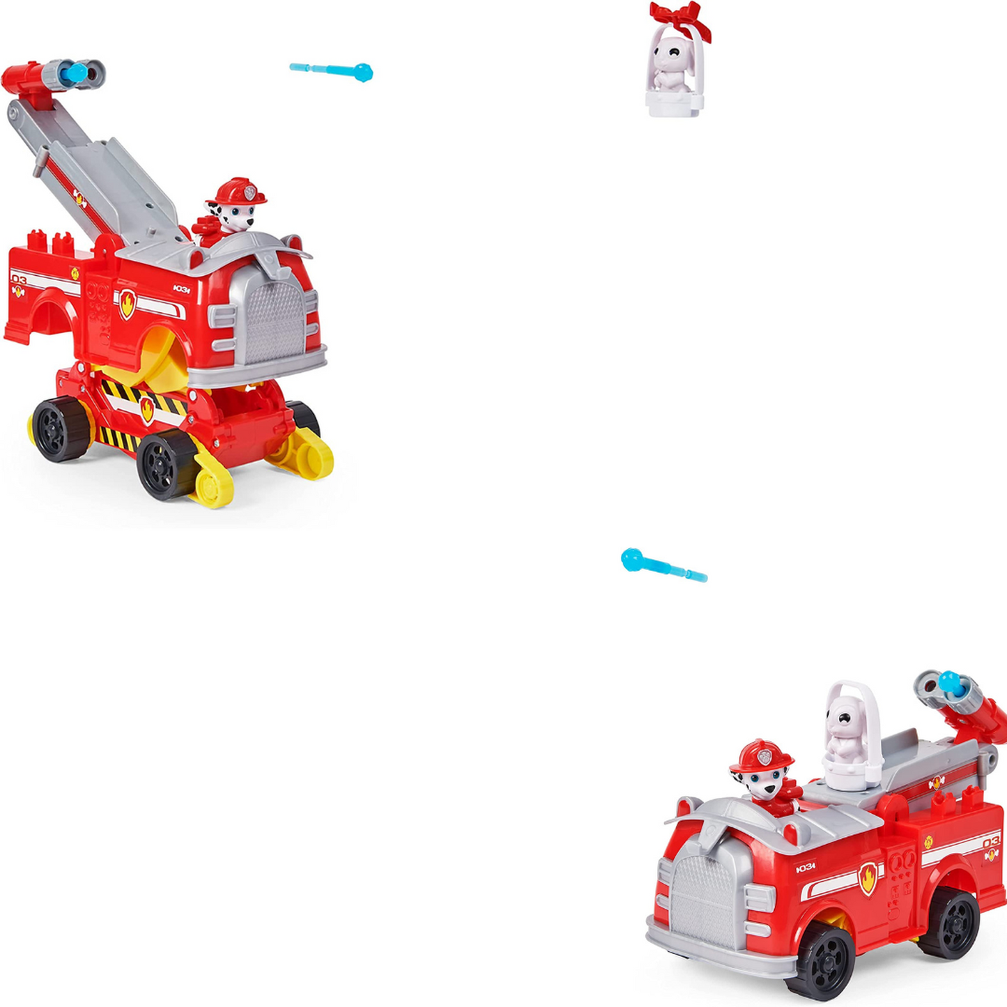 PAW Patrol: Rise and Rescue Transforming Car with Marshall