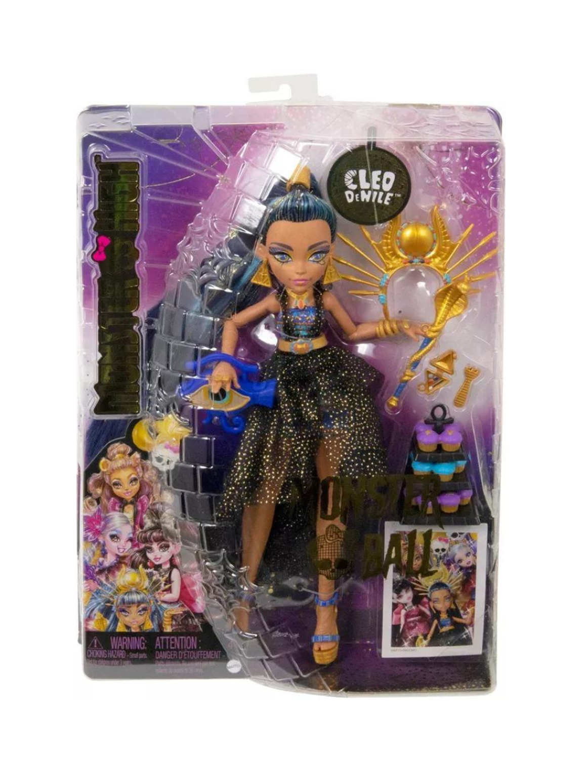 Monster High Cleo De Nile Fashion in Monster Ball Party Dress