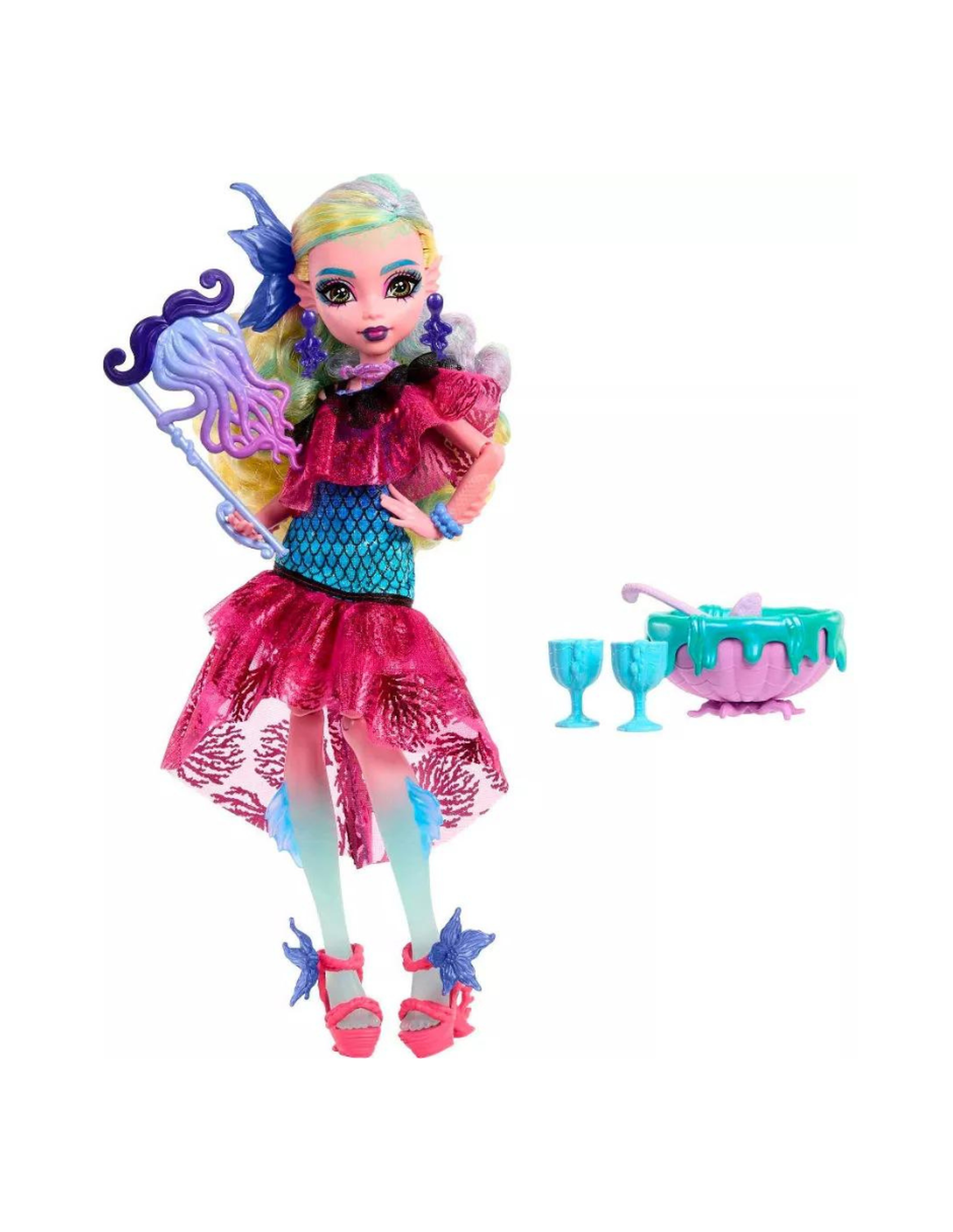 Monster High Lagoona Blue Fashion in Monster Ball Party Dress