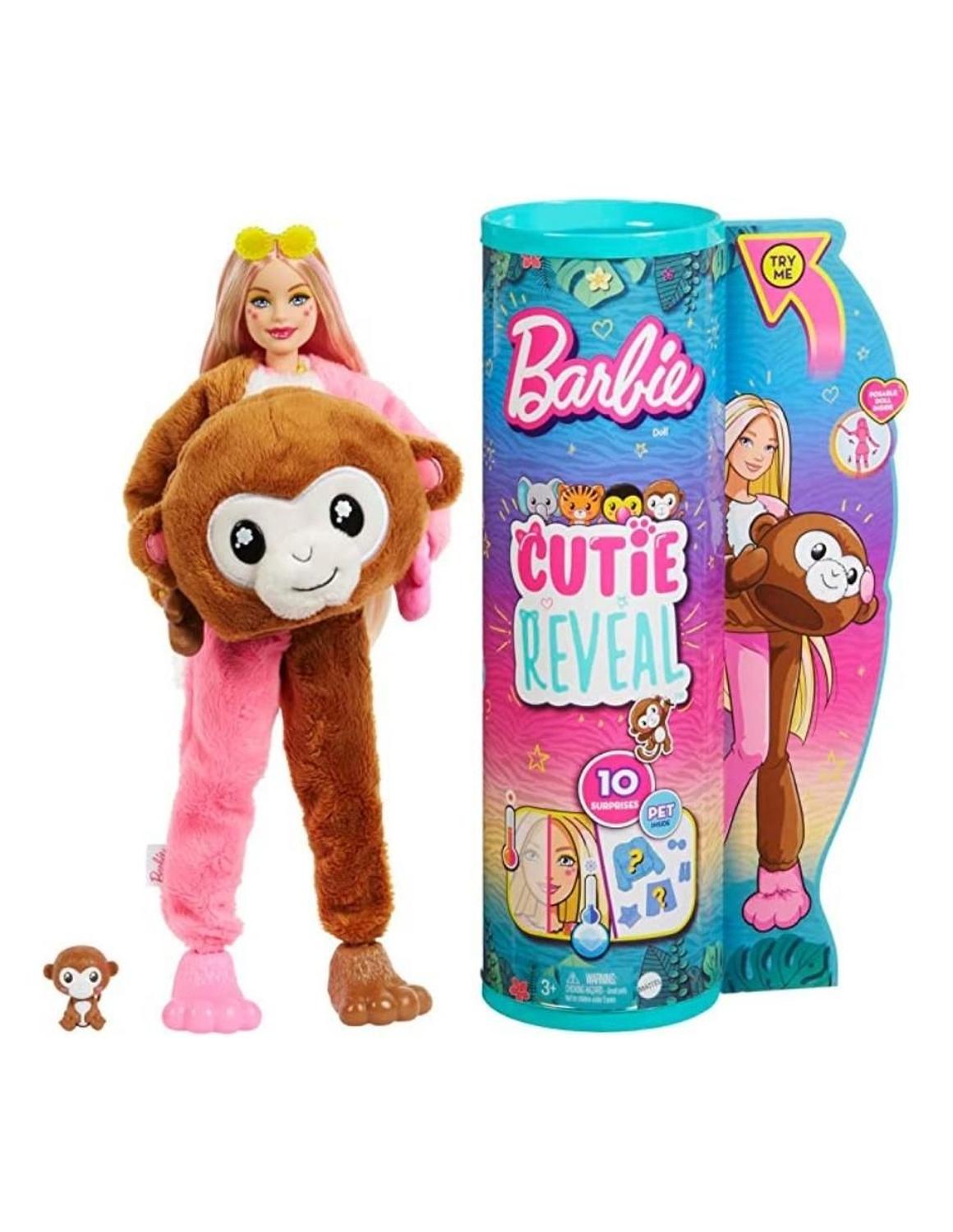 Barbie Cutie Reveal Jungle Mono