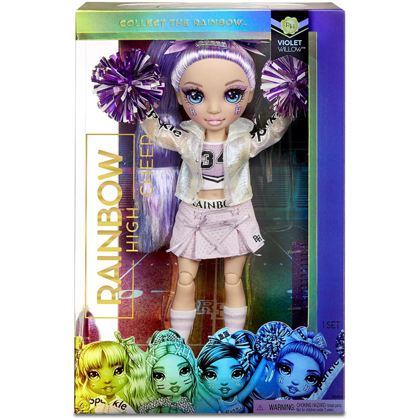 Rainbow High Cheer Violet Willow