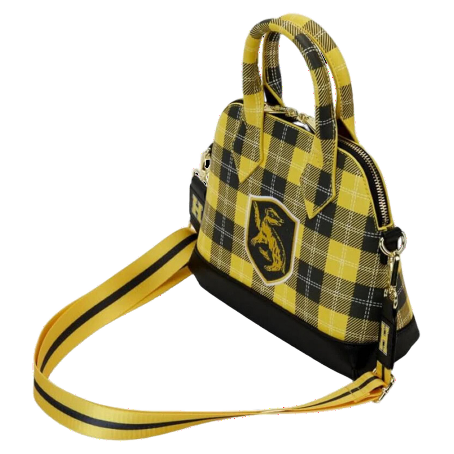 Mini Backpack Loungefly Disney Potter-Varsity Hufflepuff Plaid