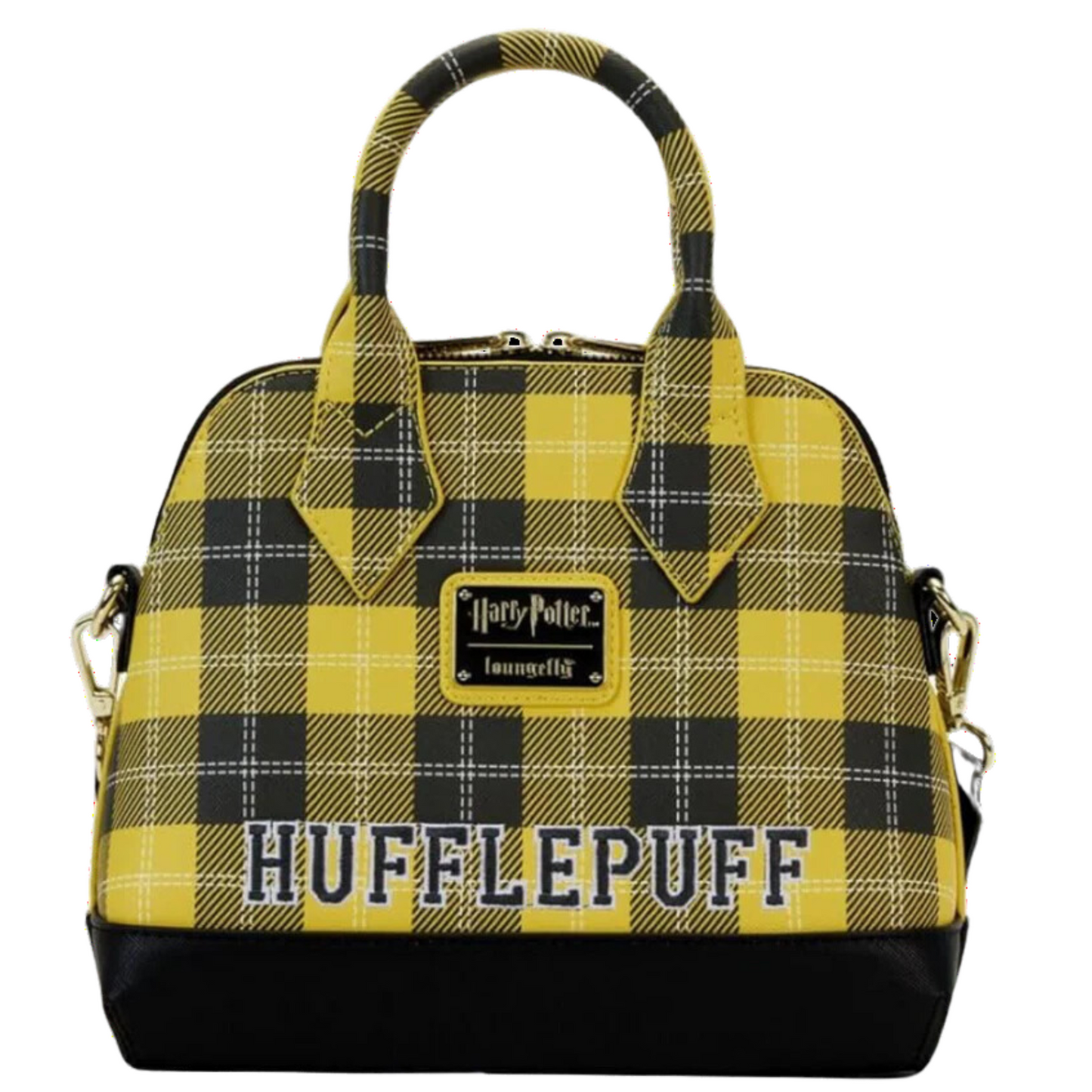 Mini Backpack Loungefly Disney Potter-Varsity Hufflepuff Plaid