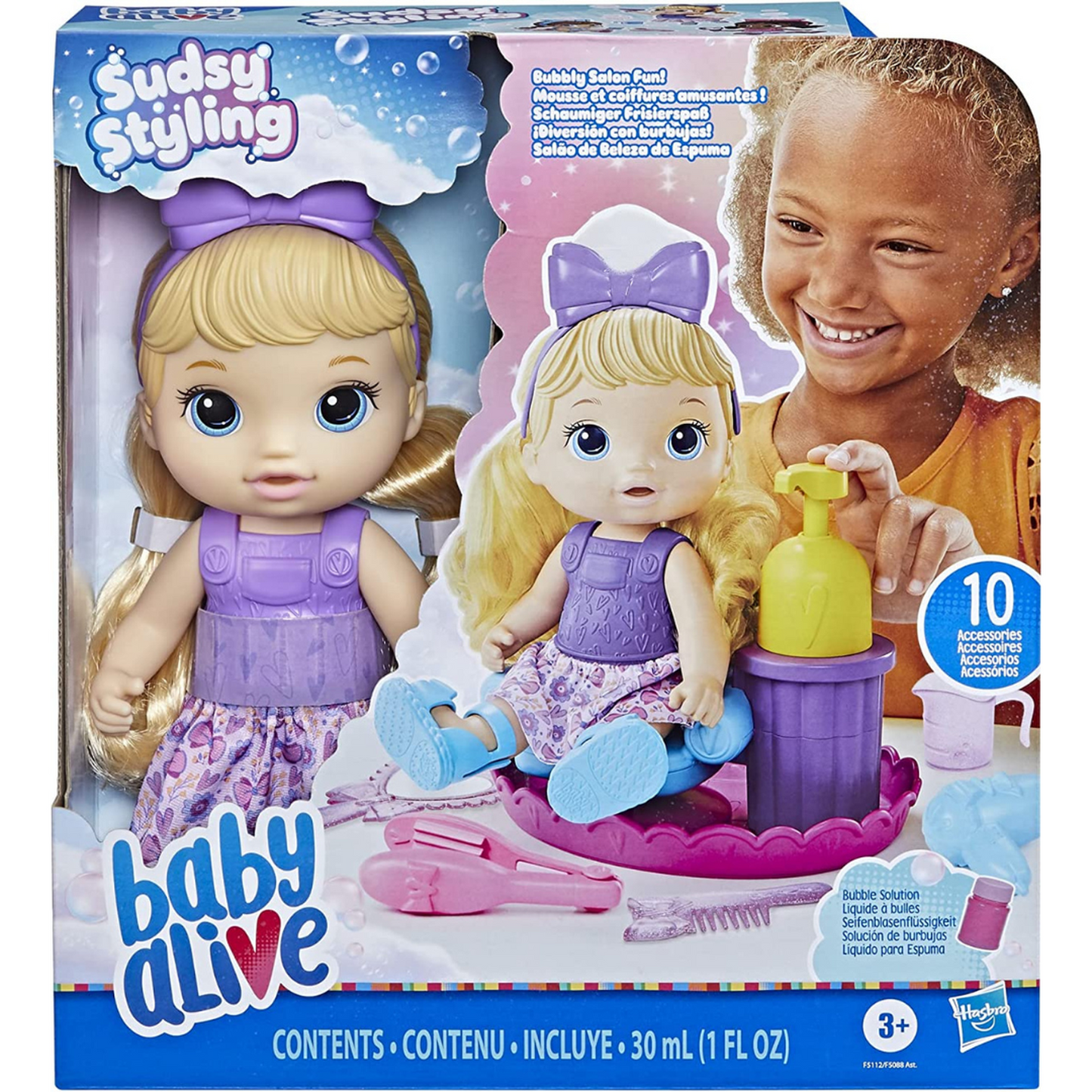 Baby Alive Sudsy Styling