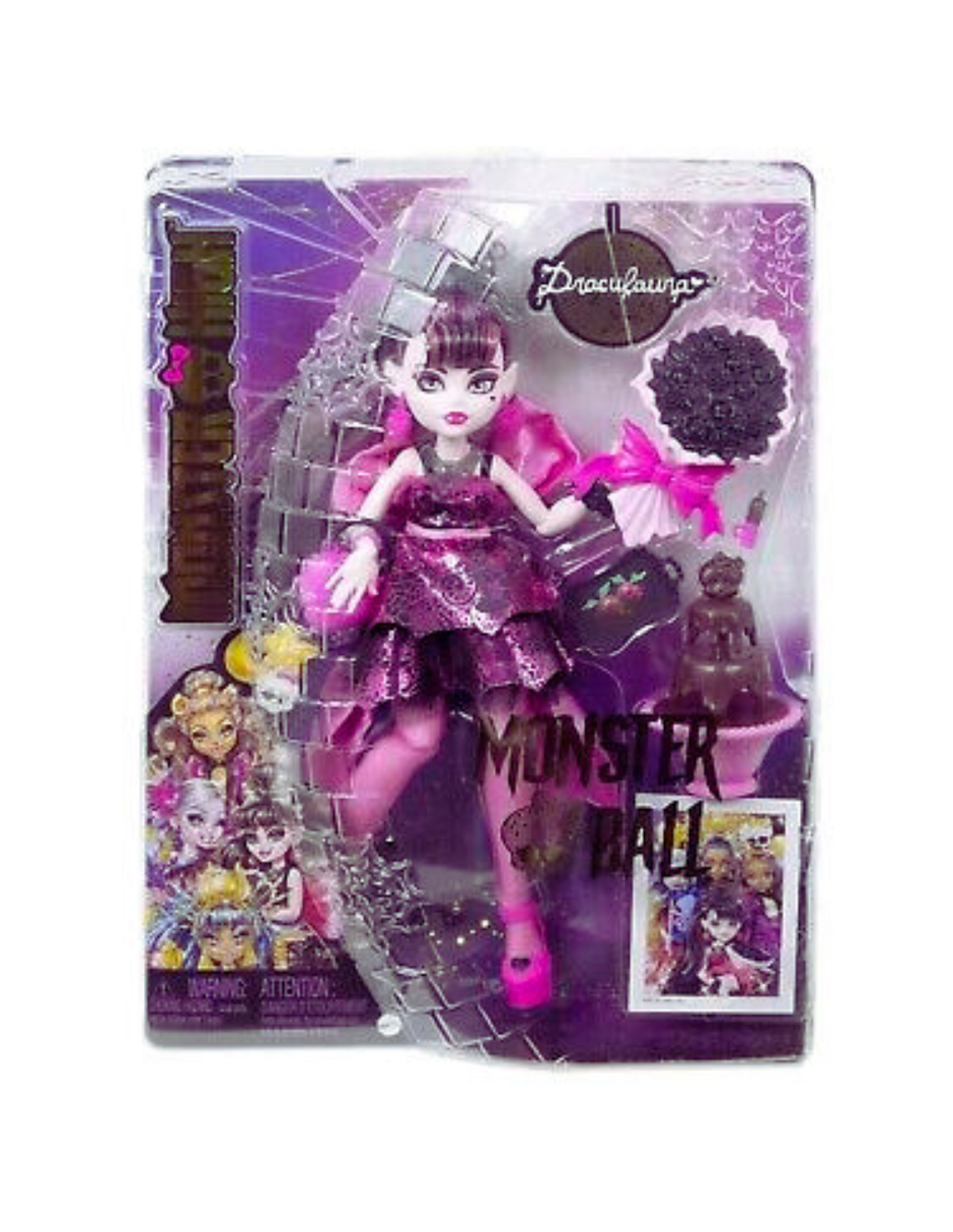 Monster High Draculaura Fashion in Monster Ball Party Dress